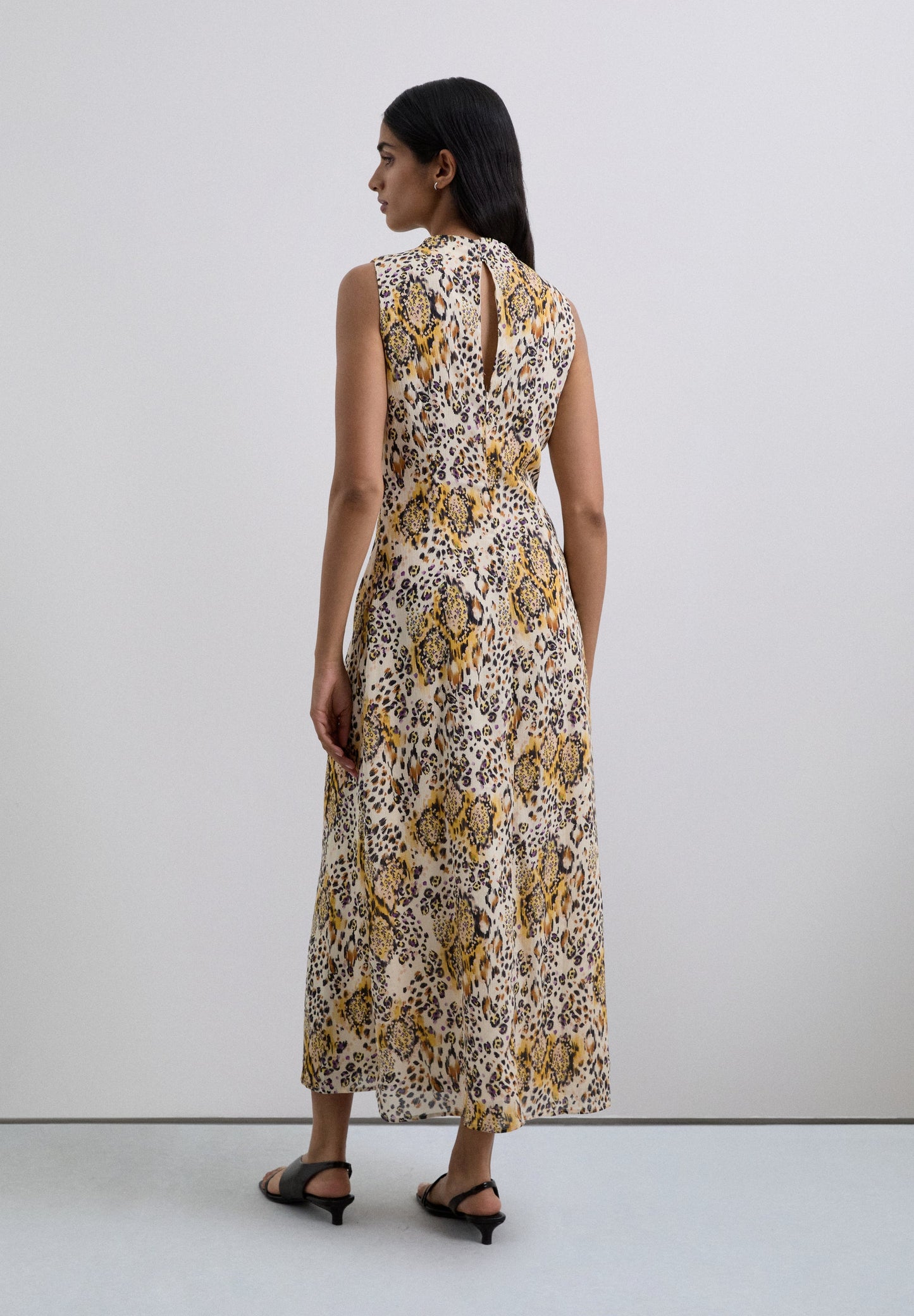 ROBE LONGUE MOTIF ANIMAL