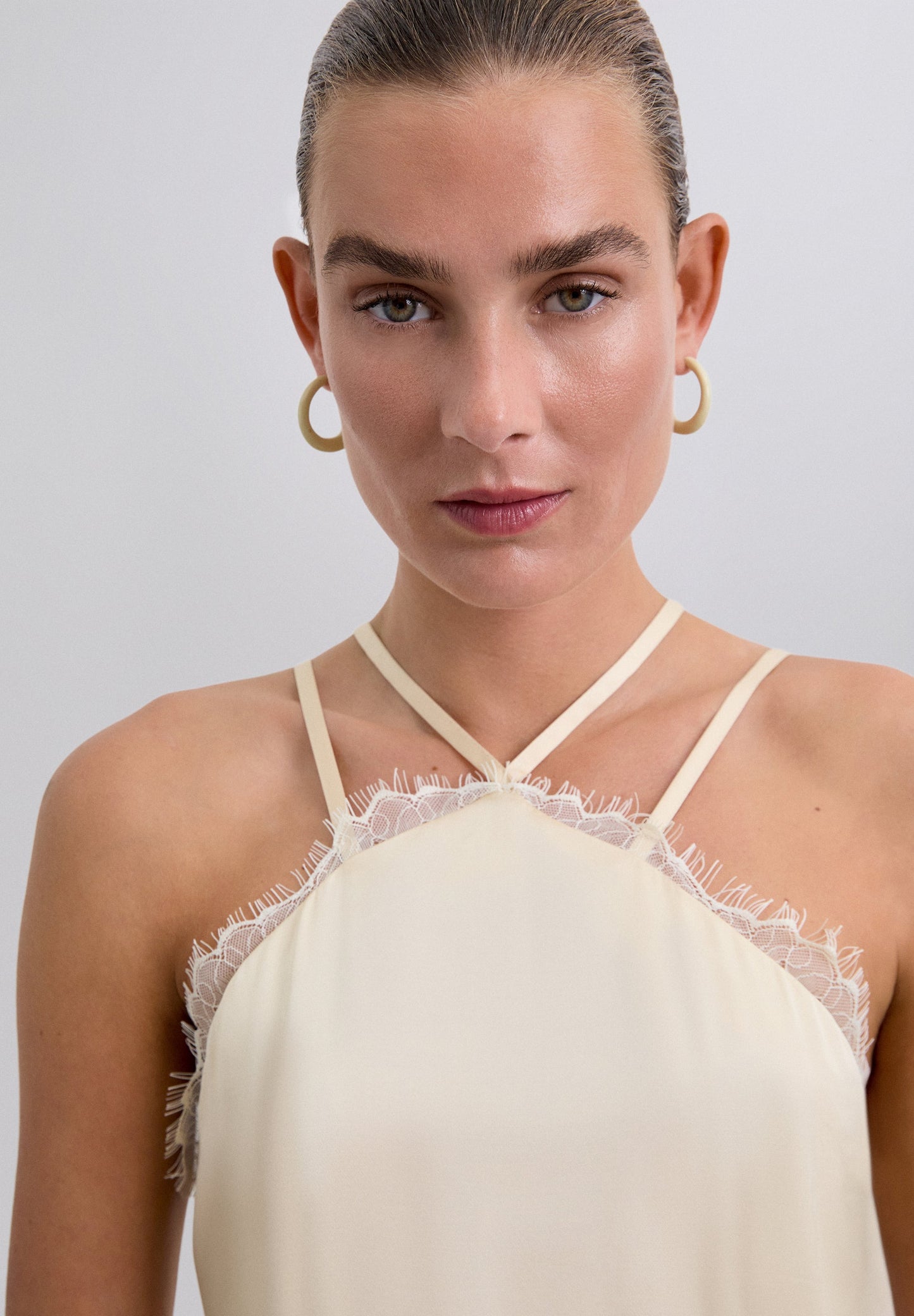 JURK LINGERIELOOK SATIJNACHTIG