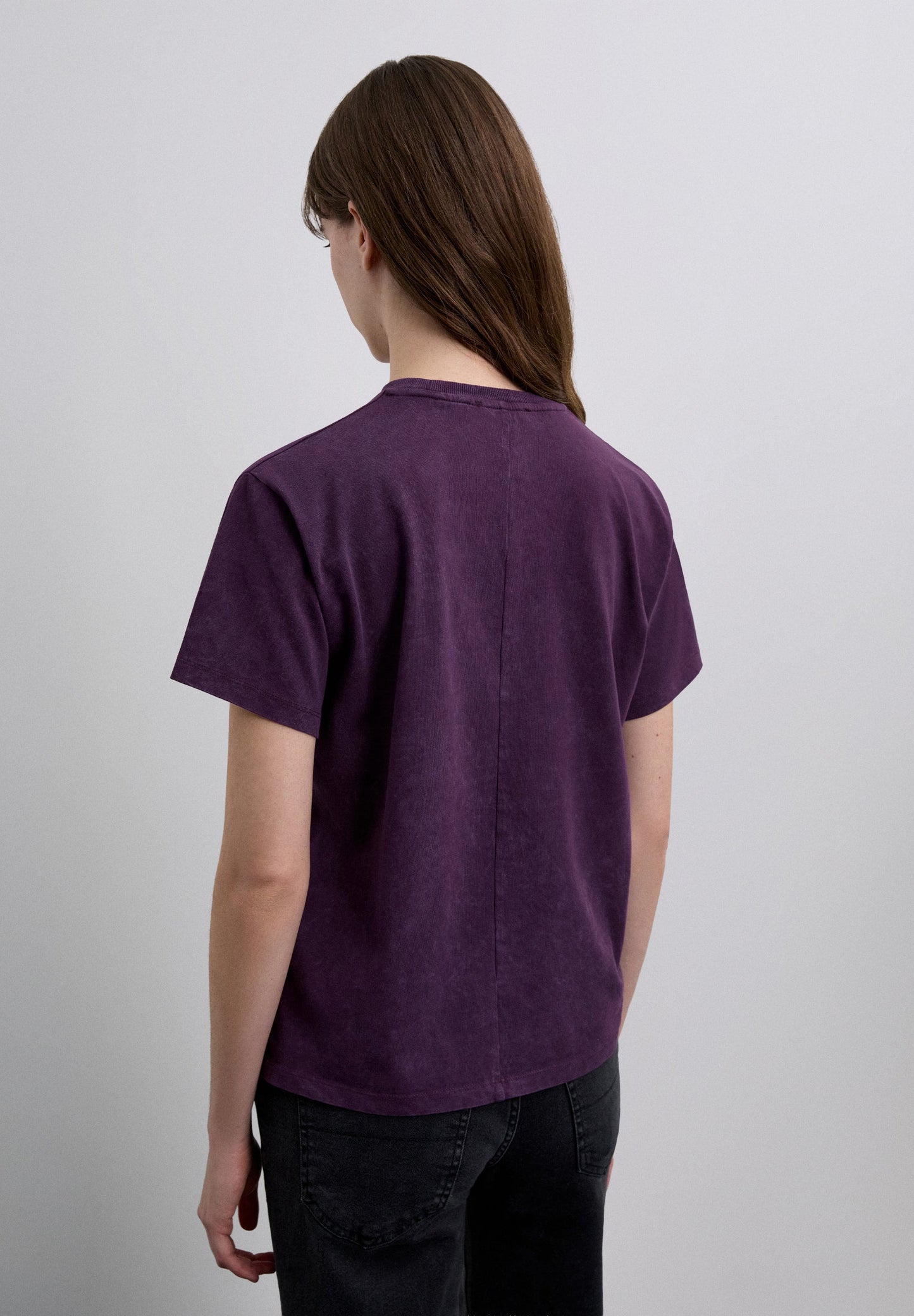 T-SHIRT COTON IMPRIMÉ DEVANT