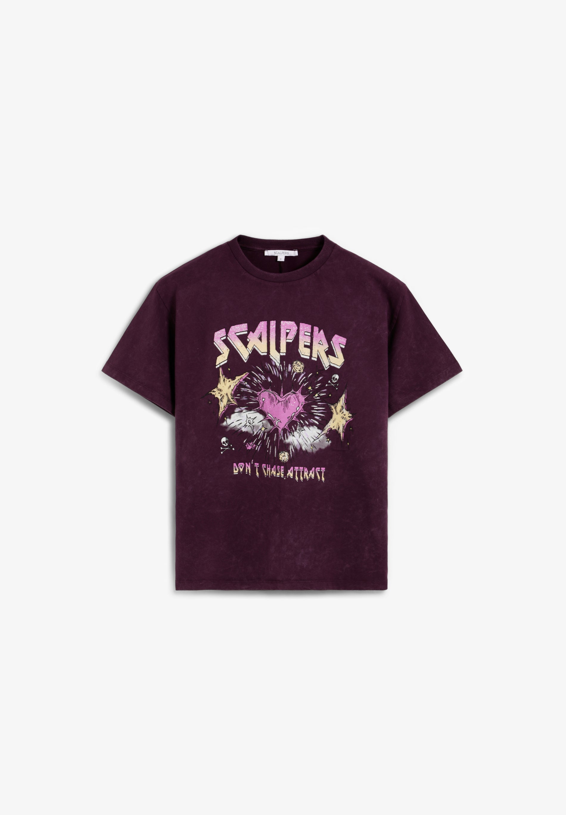 COTTON T-SHIRT WITH FRONT PRINT