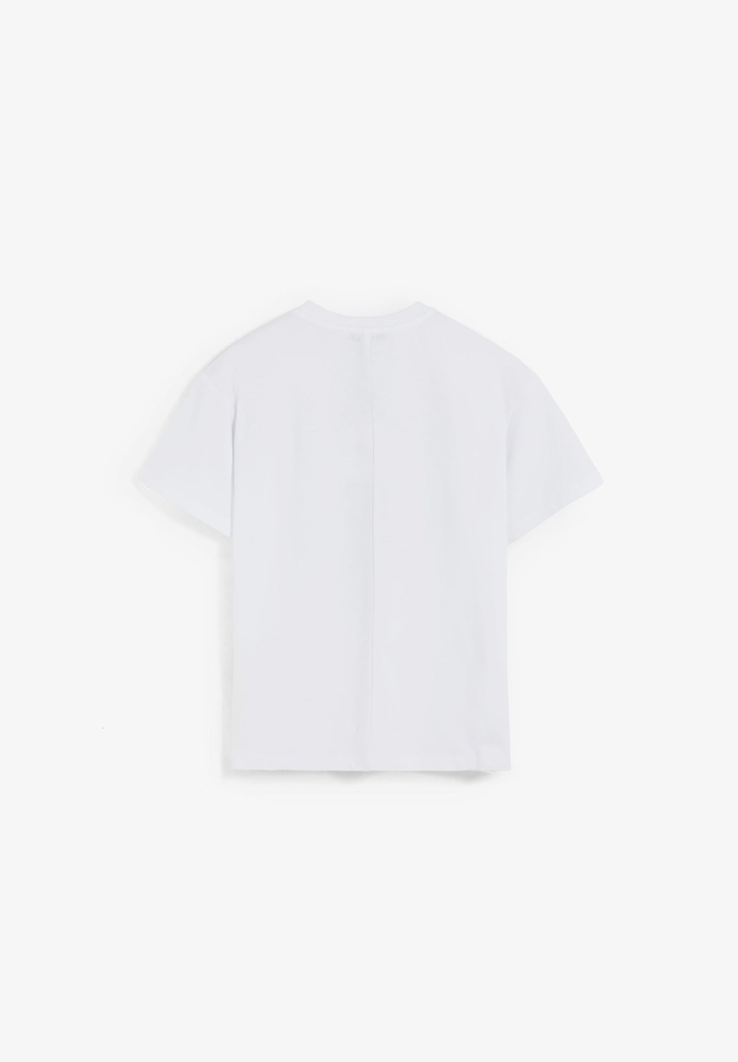 T-SHIRT AUS BAUMWOLLE MIT PRINT VORNE