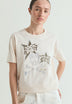 T-SHIRT ROCK MIT TOTENKOPF