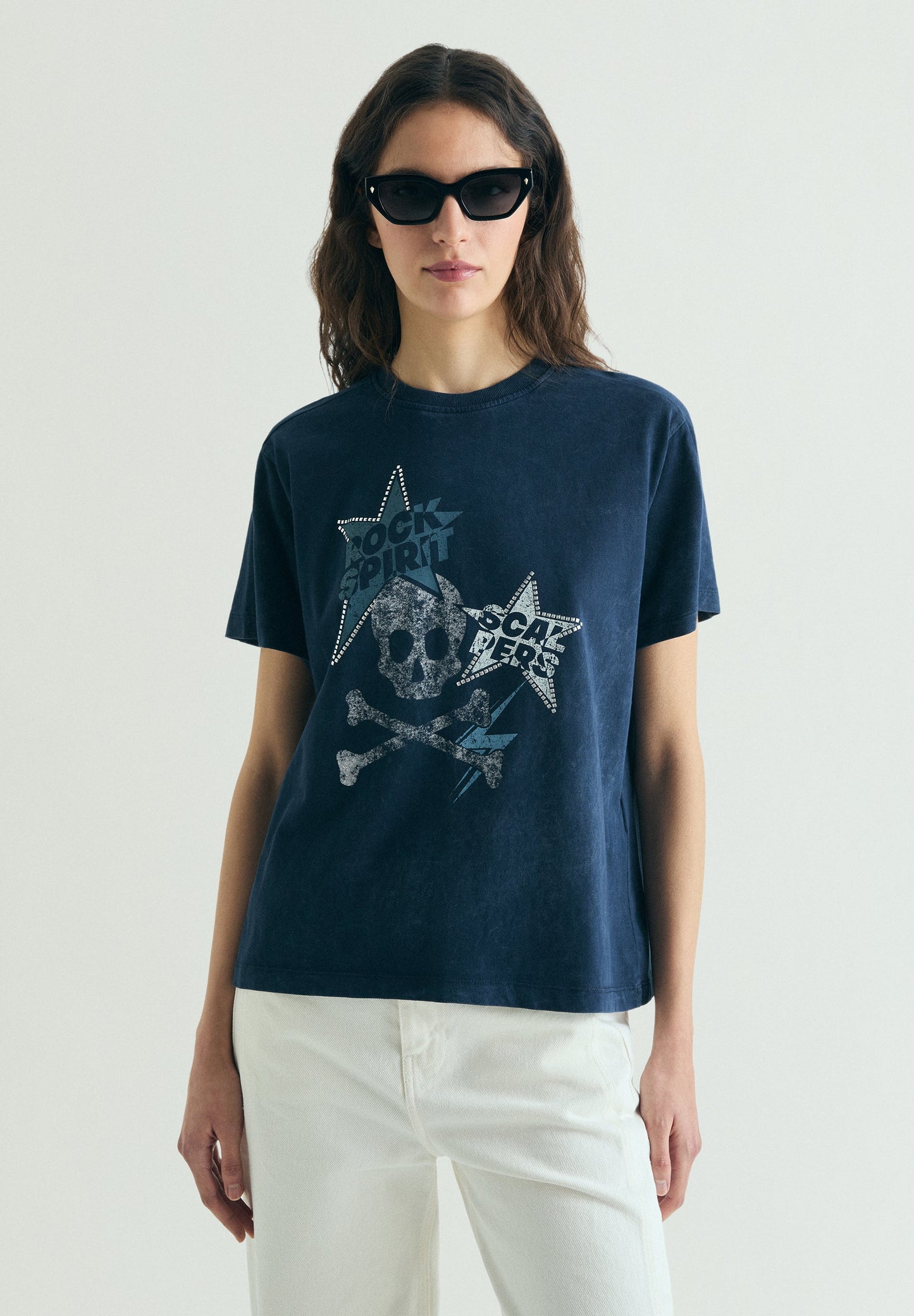 T-SHIRT SKULL ROCK