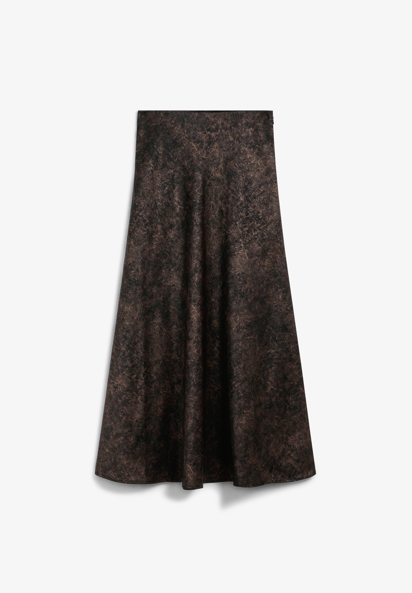 SCDARKMARBLEFOIL SKIRT