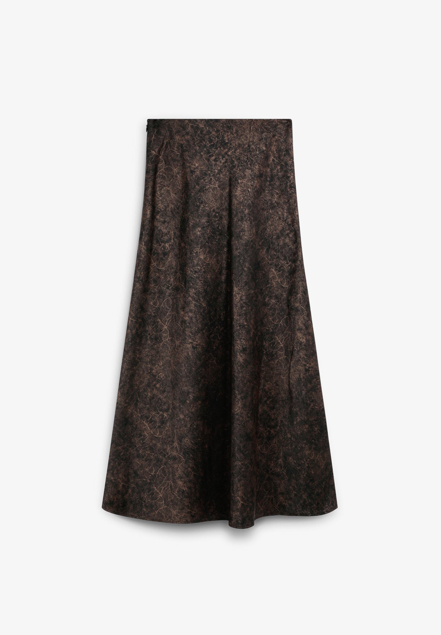 SCDARKMARBLEFOIL SKIRT