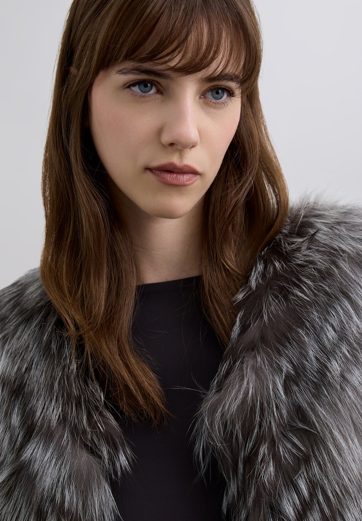 VESTE SANS MANCHES FOURRURE