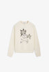 PRINTED SKULL SWEATSHIRT