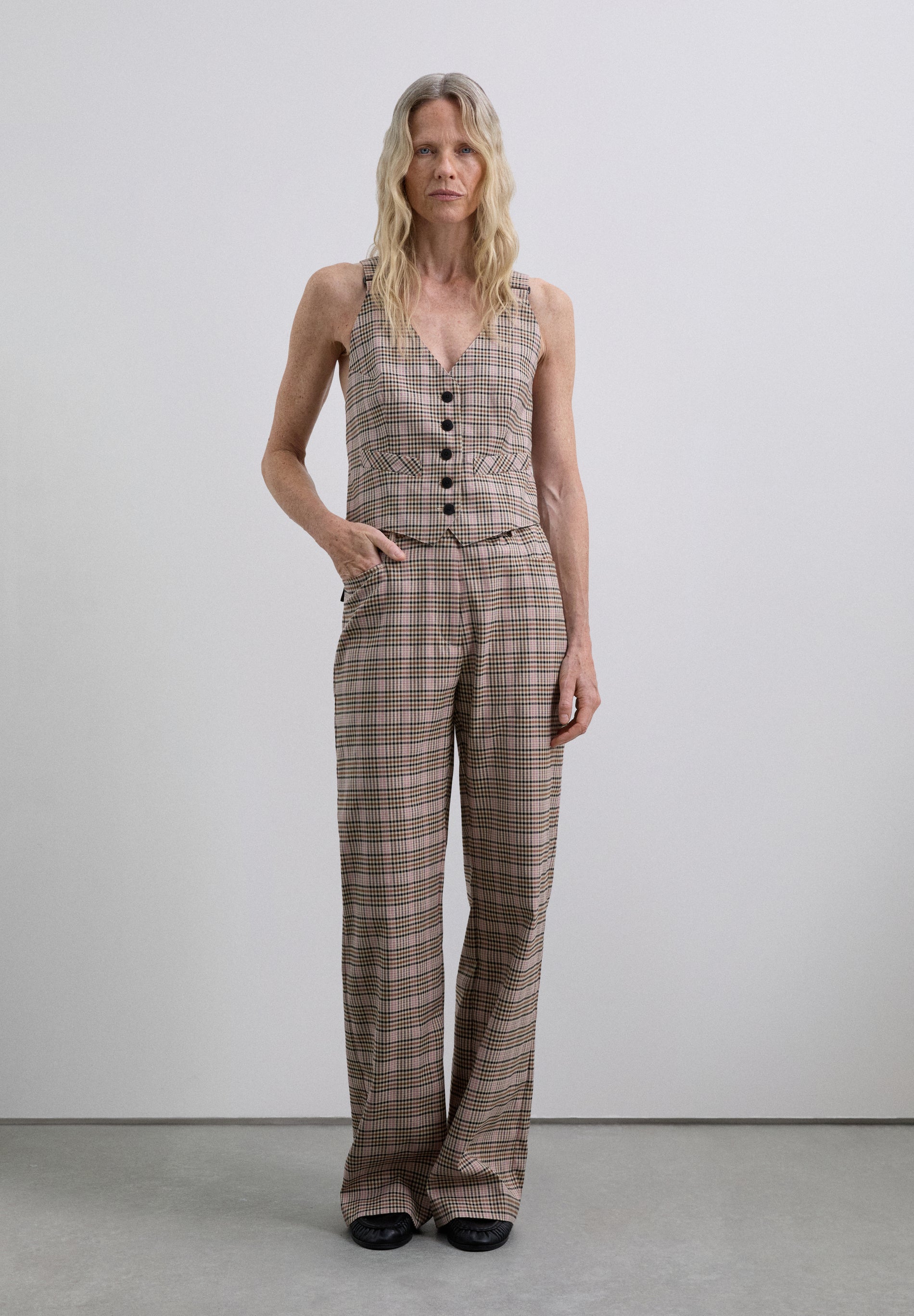 BROEK FLARED GERUIT