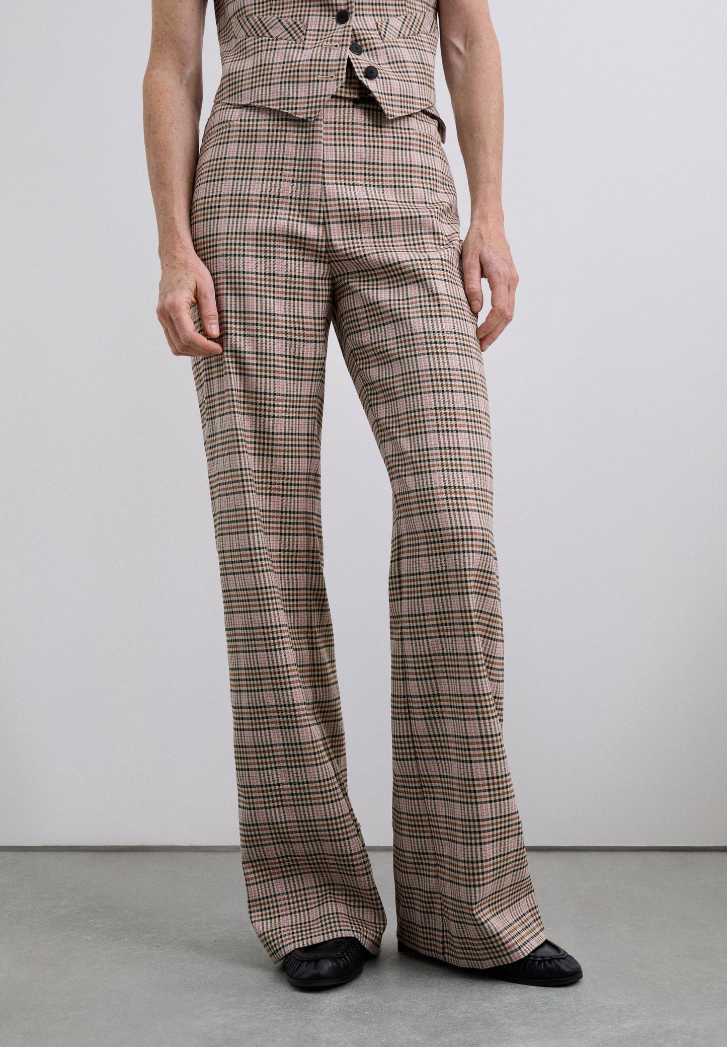 BROEK FLARED GERUIT