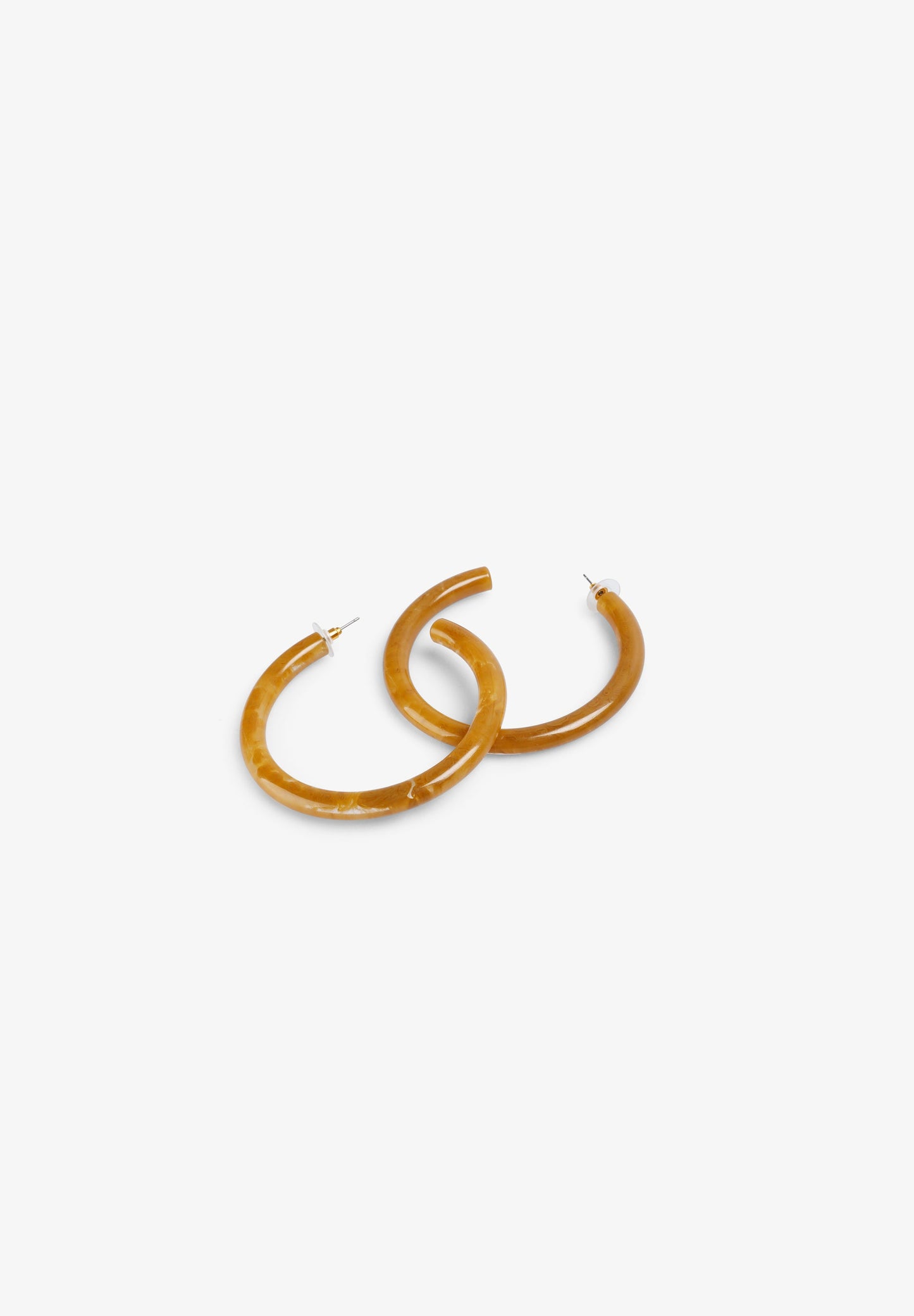 RESIN EARRINGS HOOP