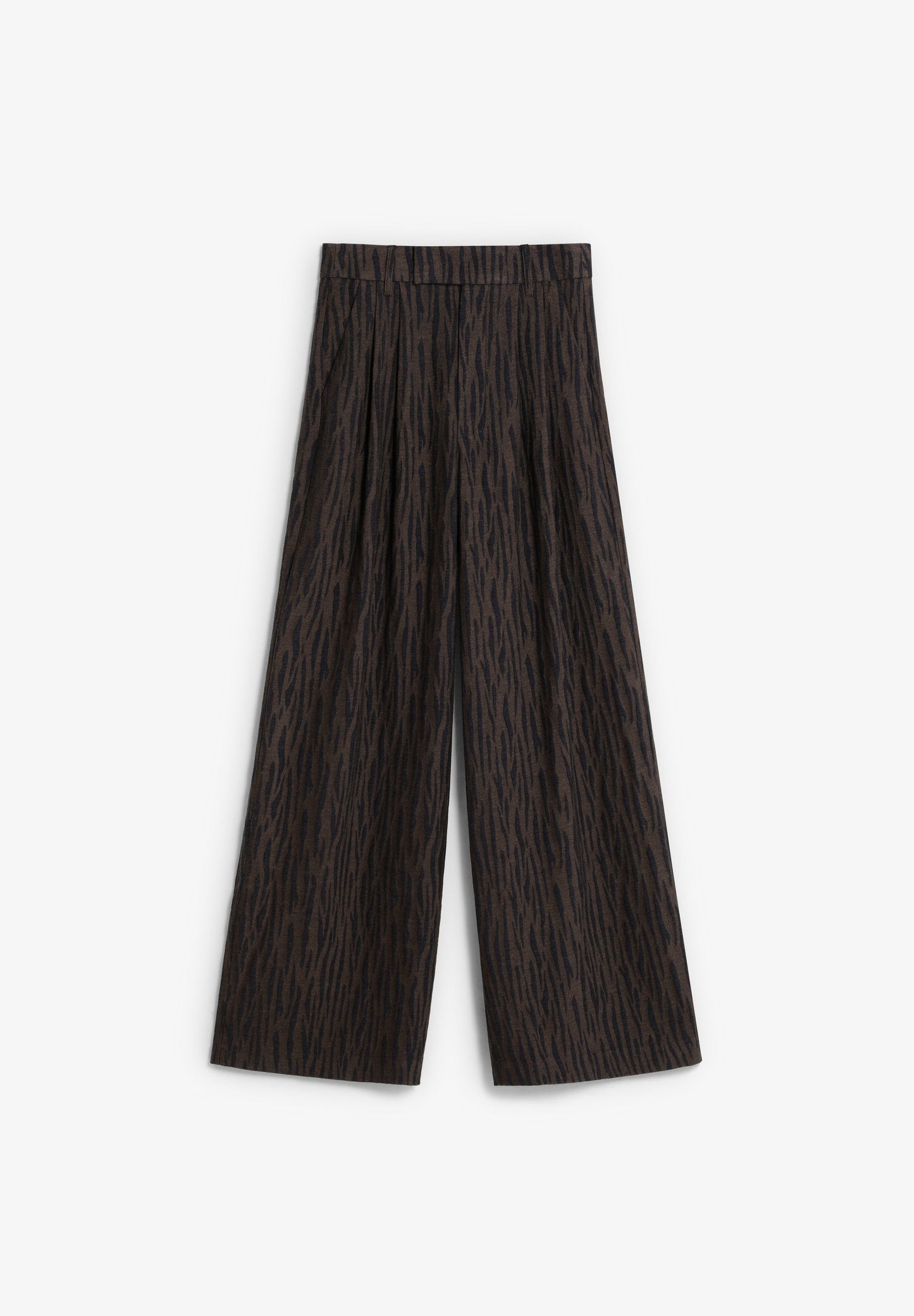 PANTALON JACQUARD MOTIF ANIMAL