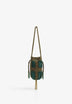 TWO-TONE BEADED BAG