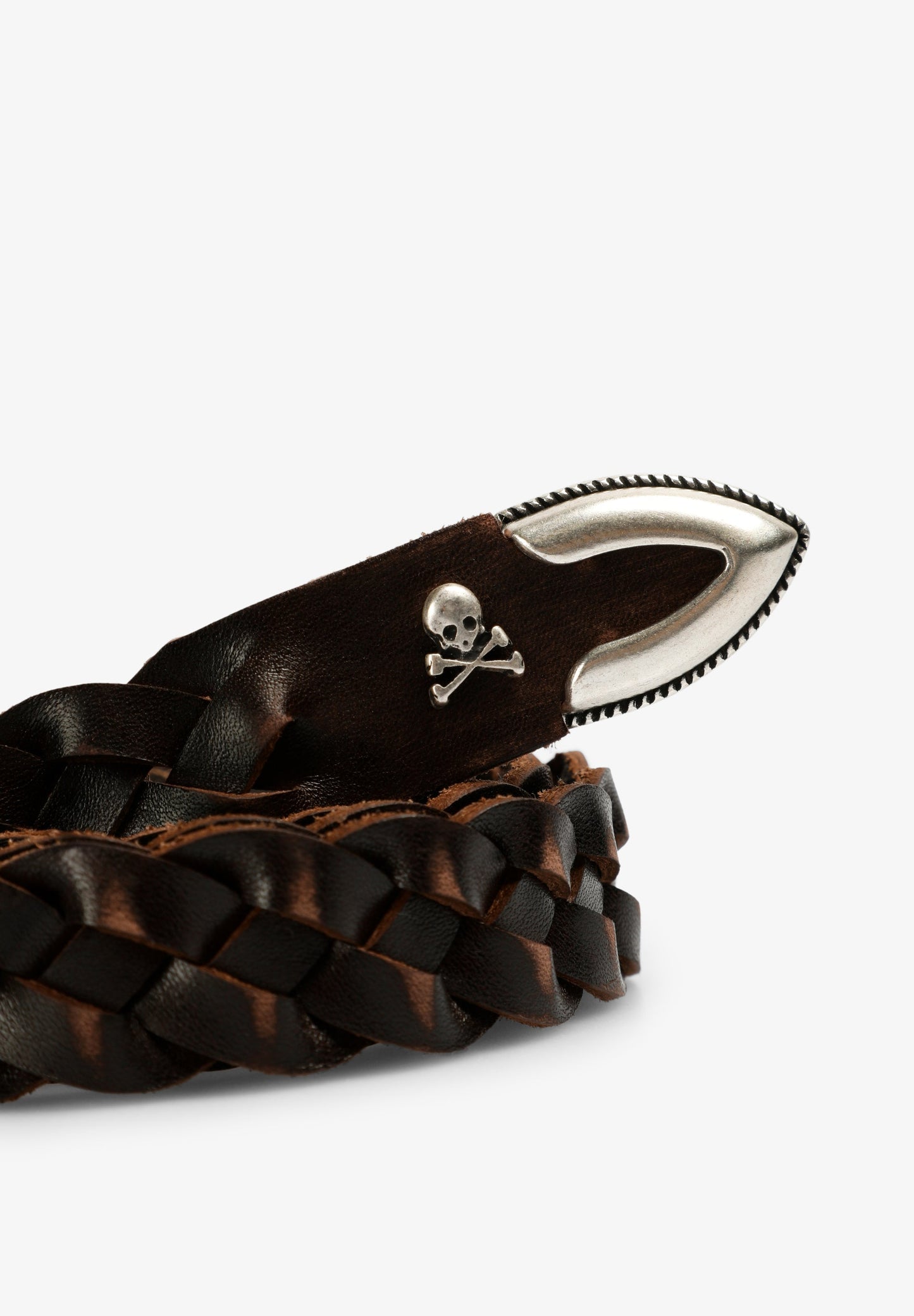 GEFLOCHTENER GÜRTEL AUS LEDER