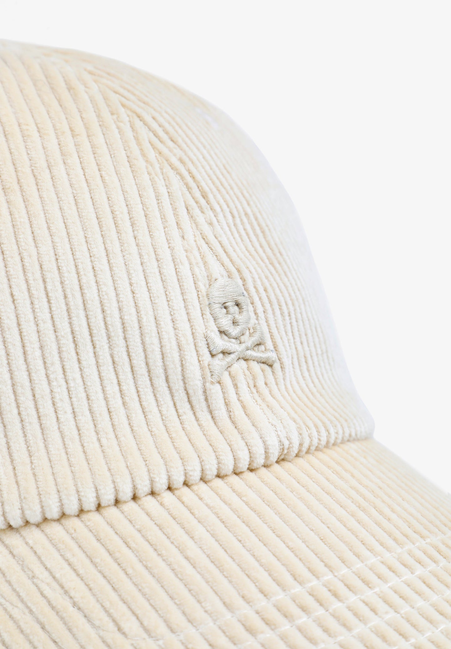 SCSKULLCORDUROY CAP