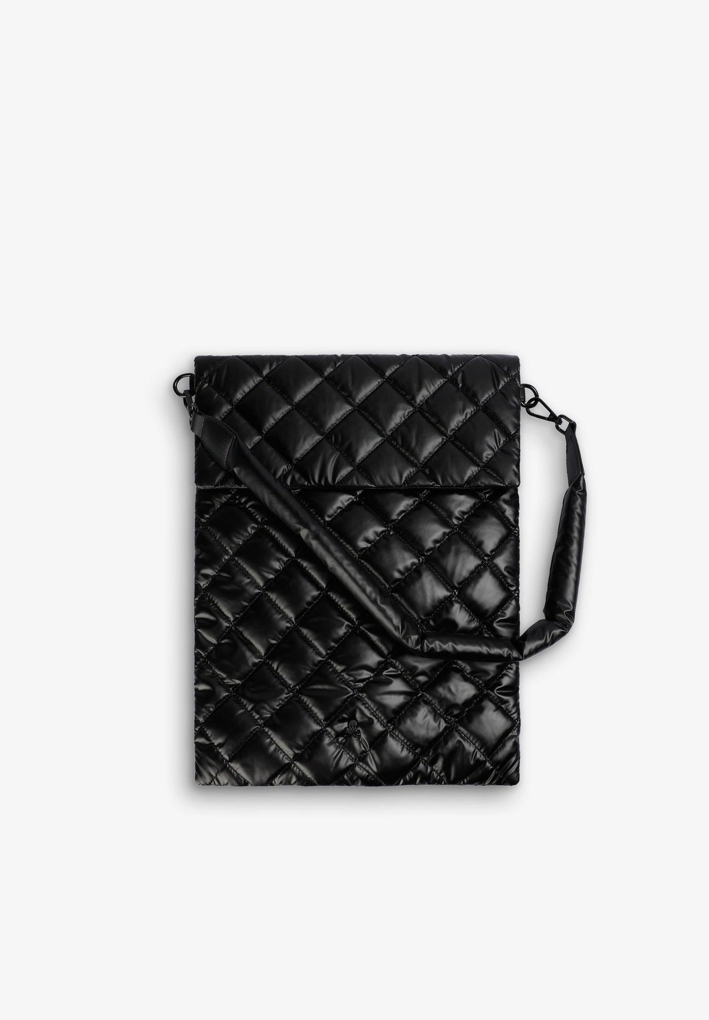 PORTEFEUILLE MATELASSÉ SKULL