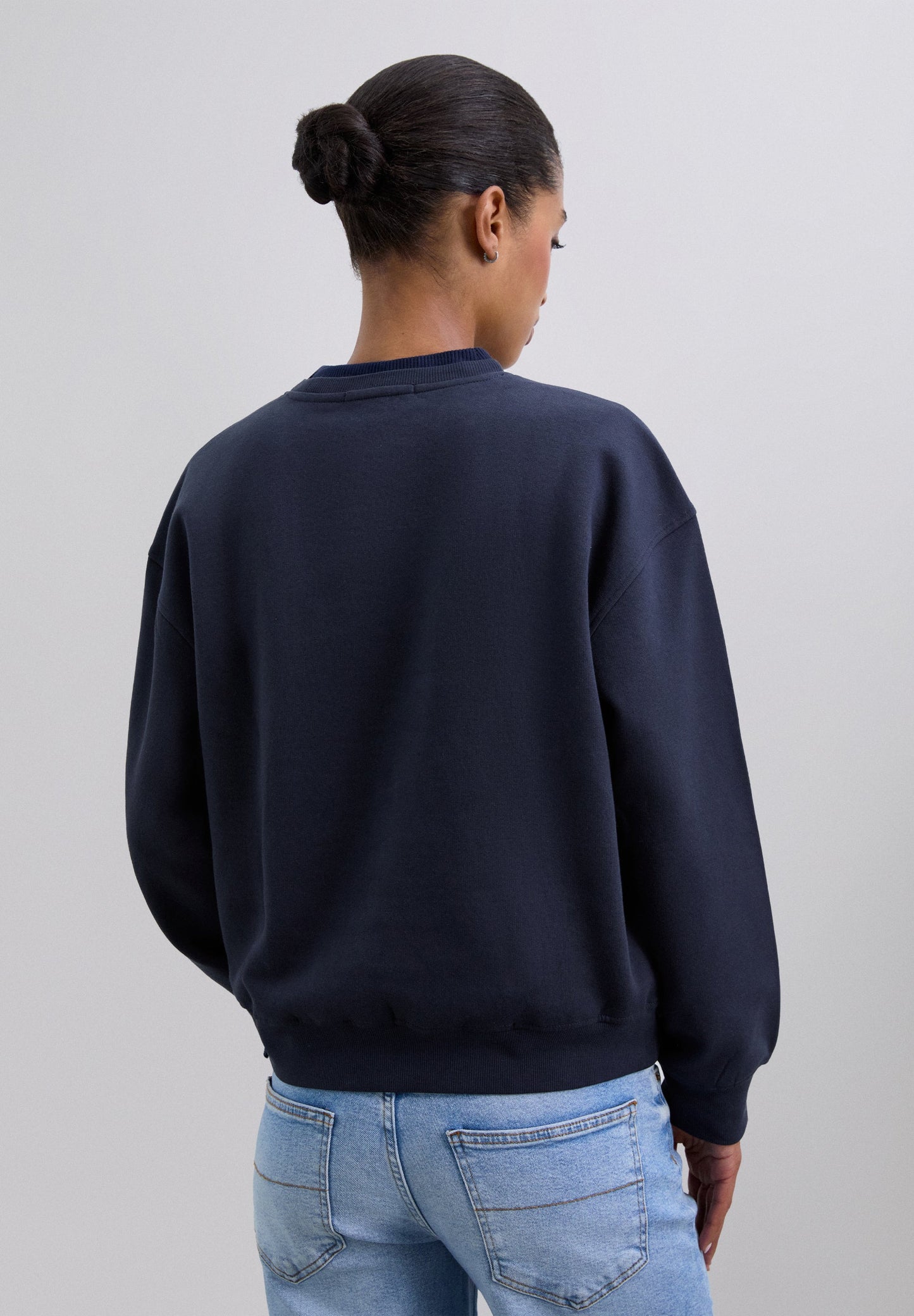 SWEAT IMPRIMÉ COLLAGE RAYURES