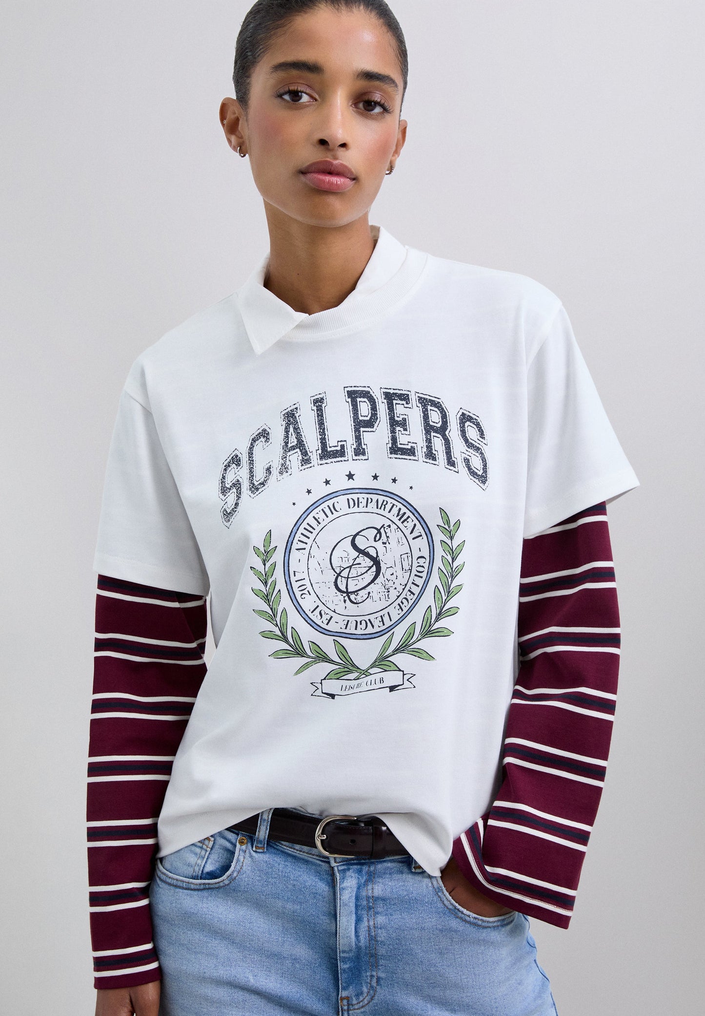 COTTON LOGO PRINT T-SHIRT