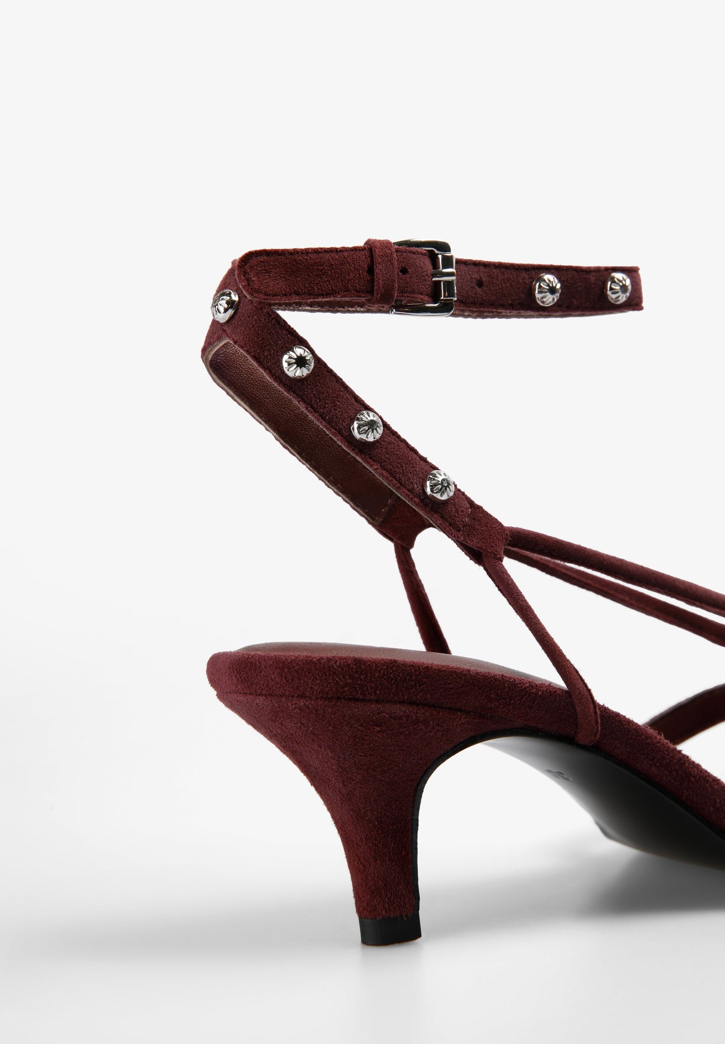 SANDALES À TALON STRASS