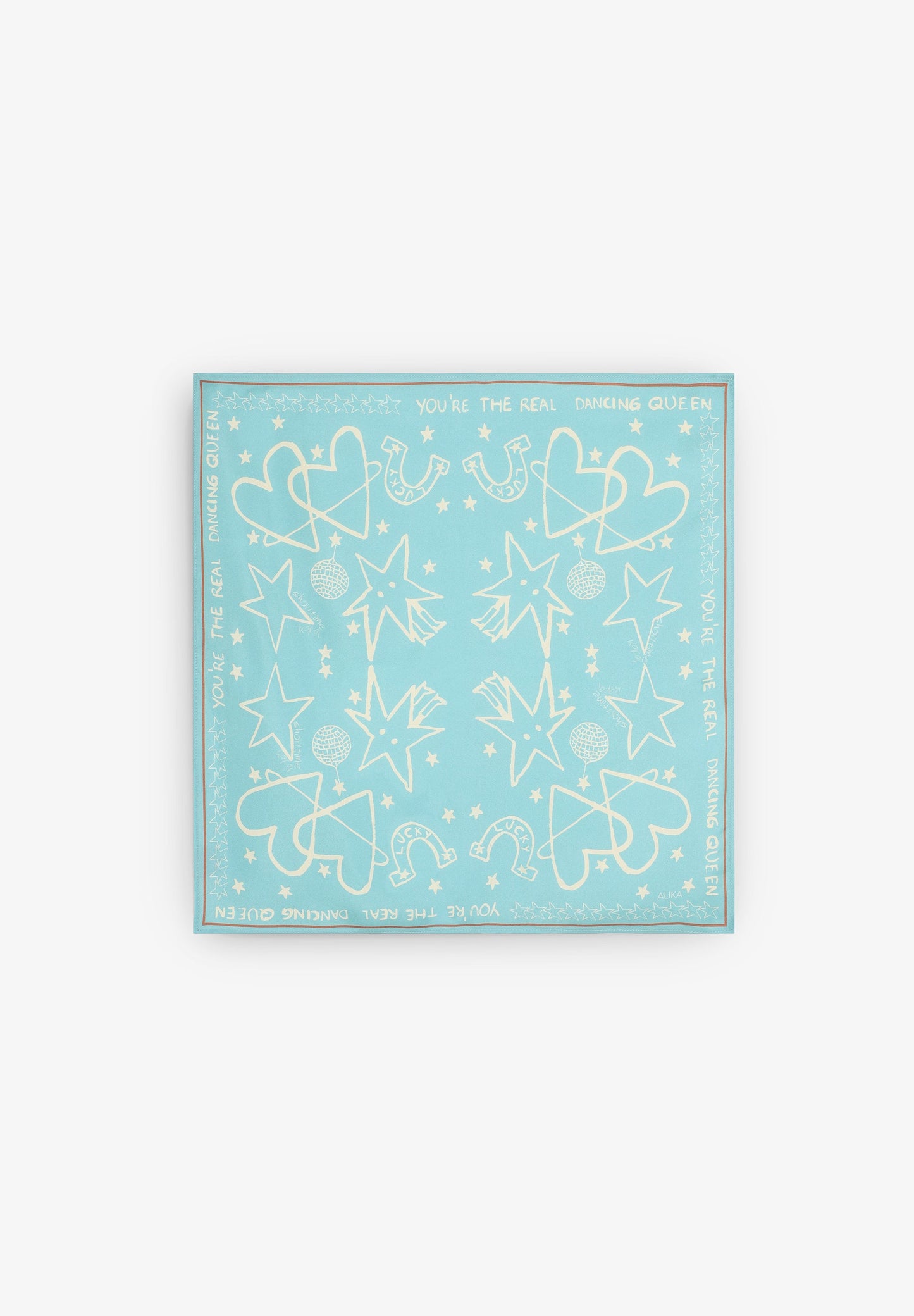 100% SILK PRINTED SCARF