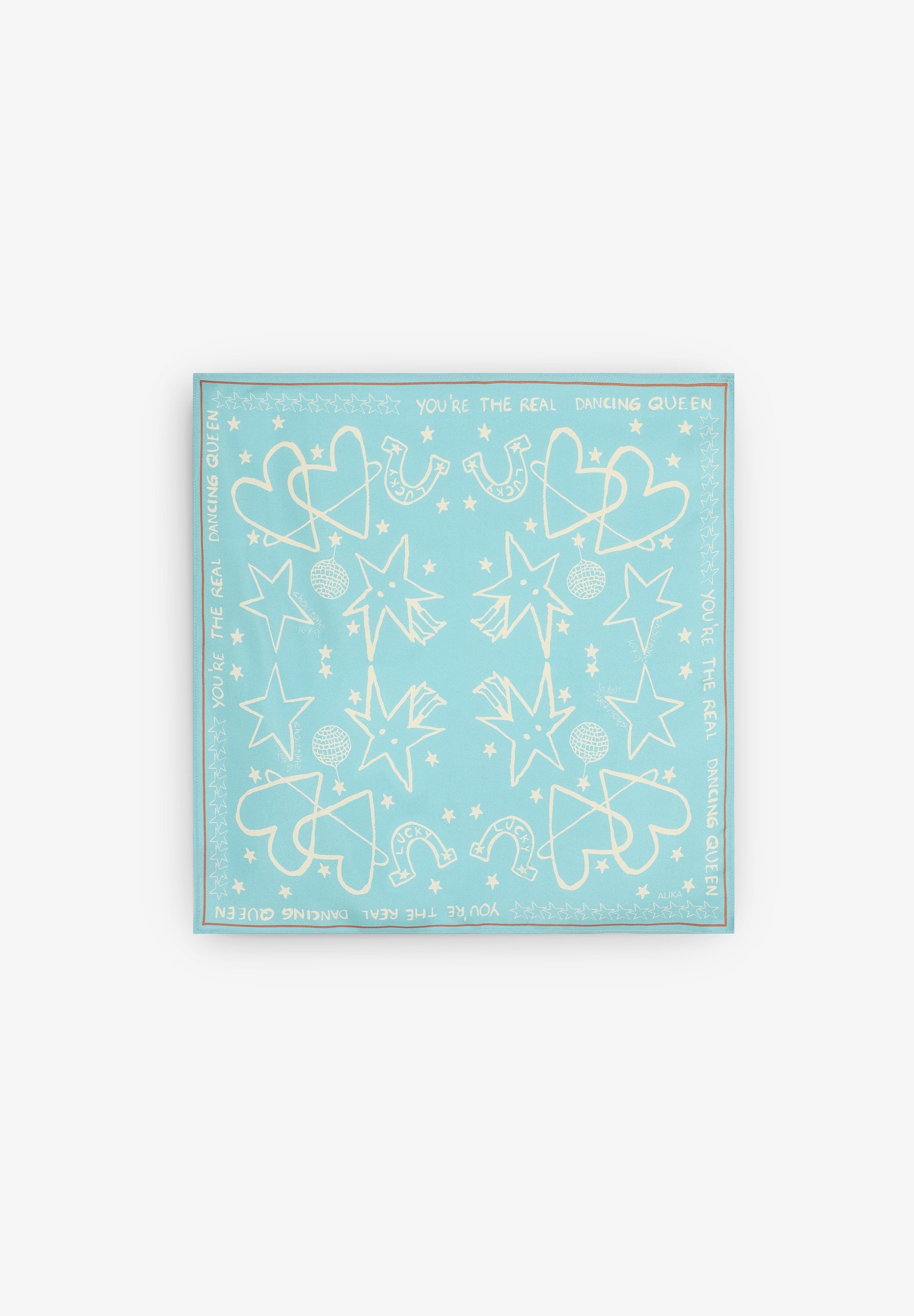 100% SILK PRINTED SCARF