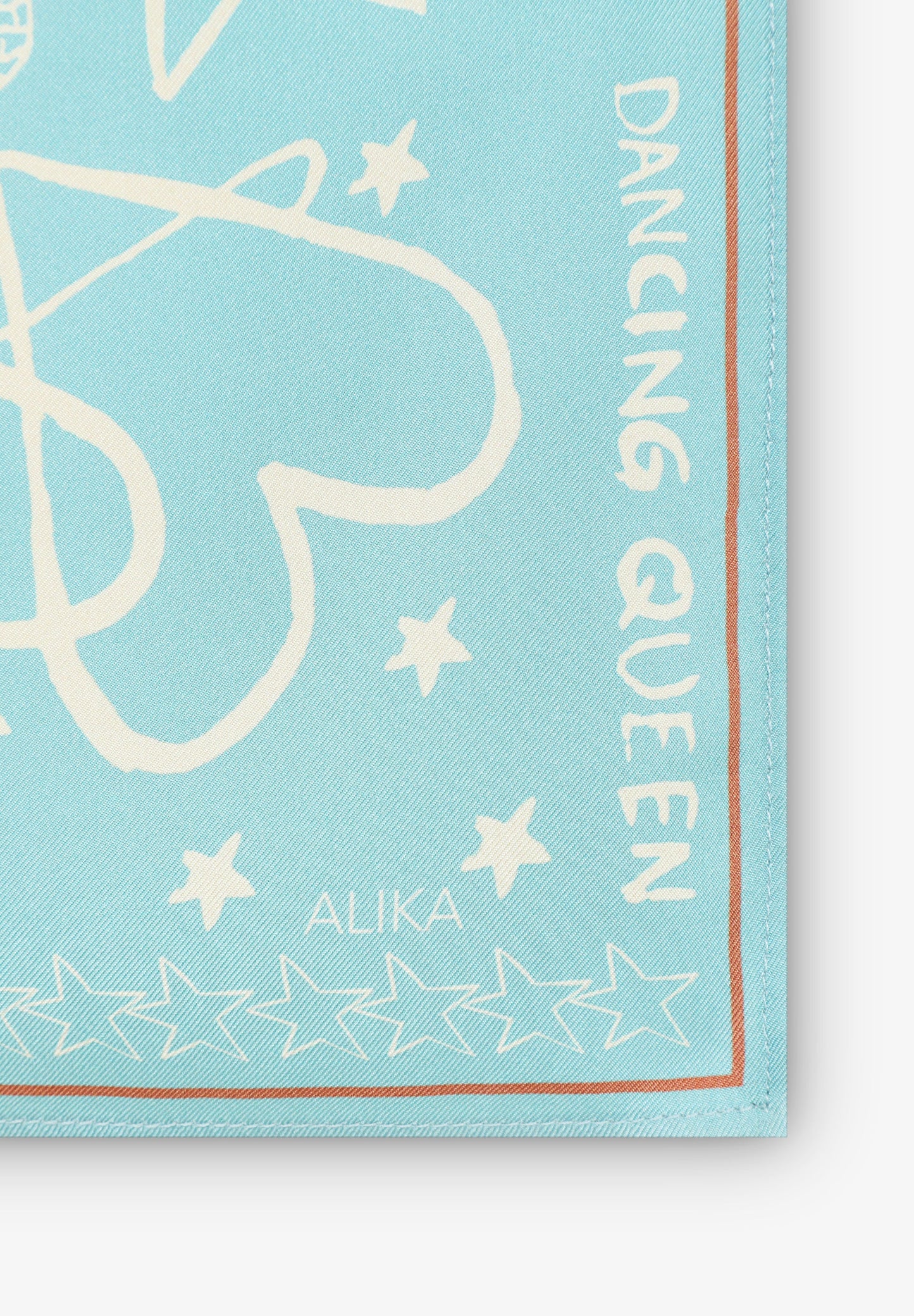 100% SILK PRINTED SCARF