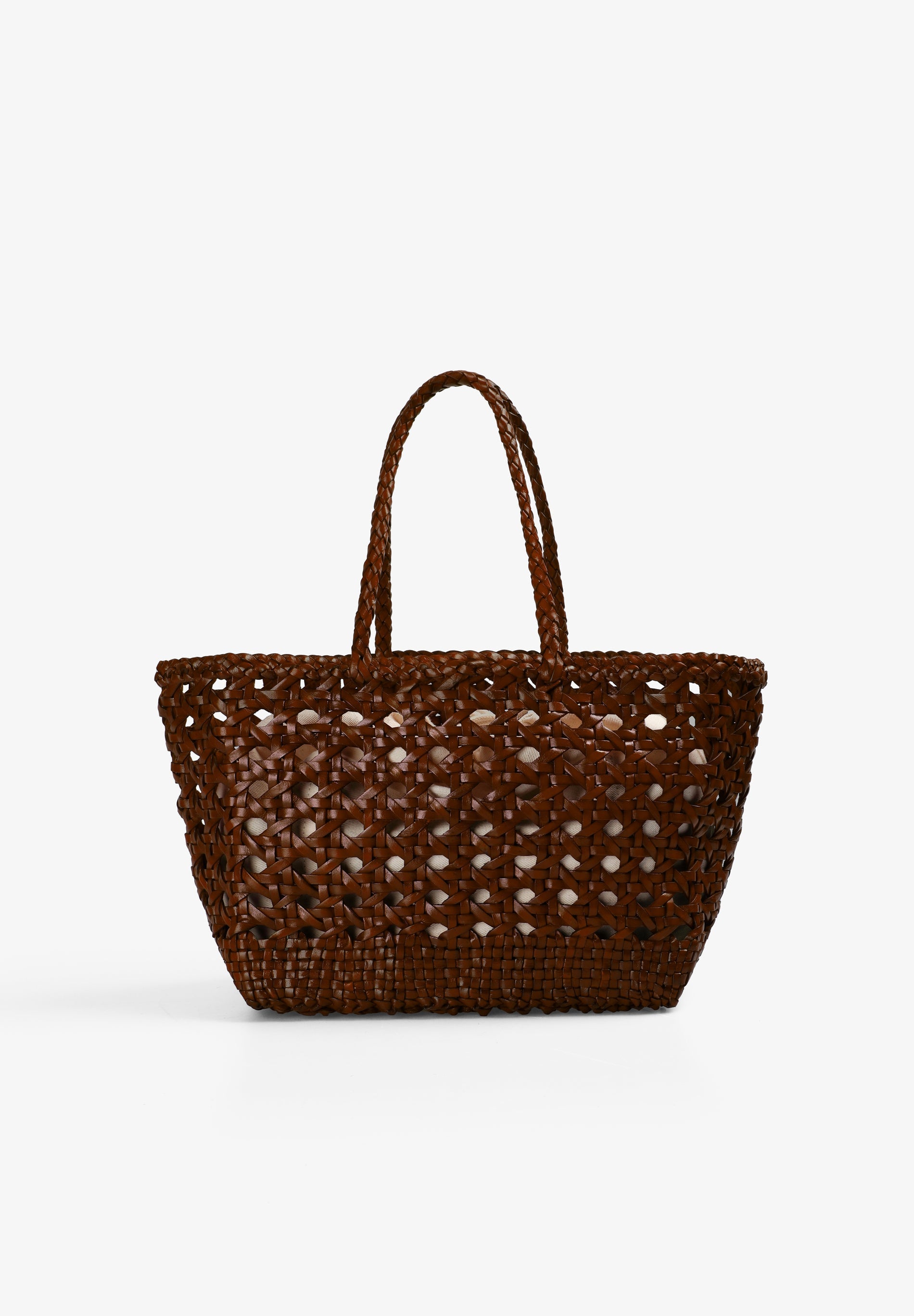 BRAIDED LEATHER BAG