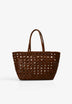 BRAIDED LEATHER BAG