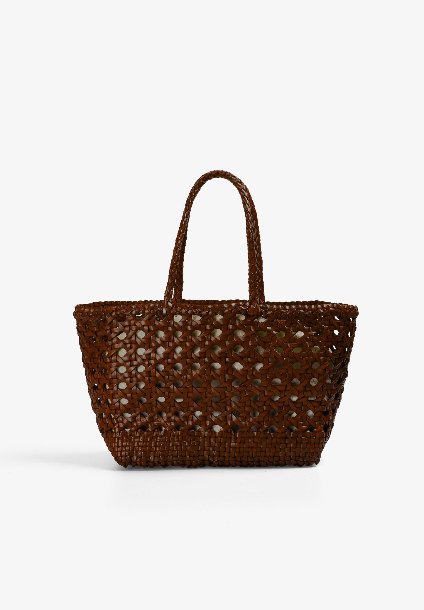 BRAIDED LEATHER BAG