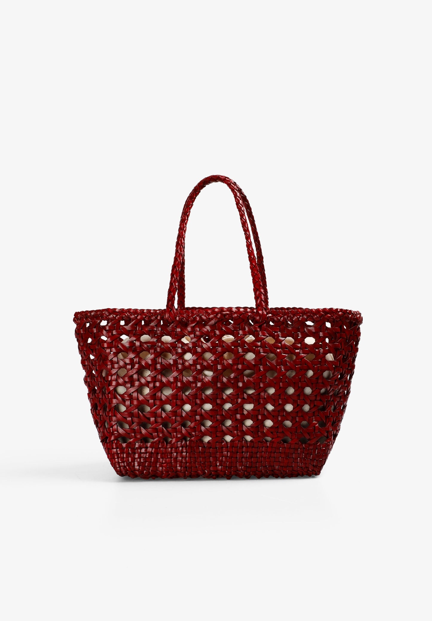 BRAIDED LEATHER BAG
