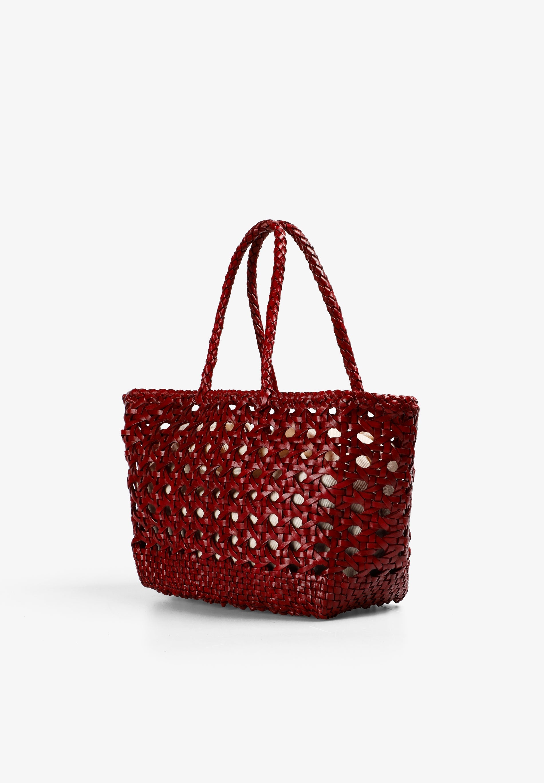 GEFLOCHTENE LEDERTASCHE
