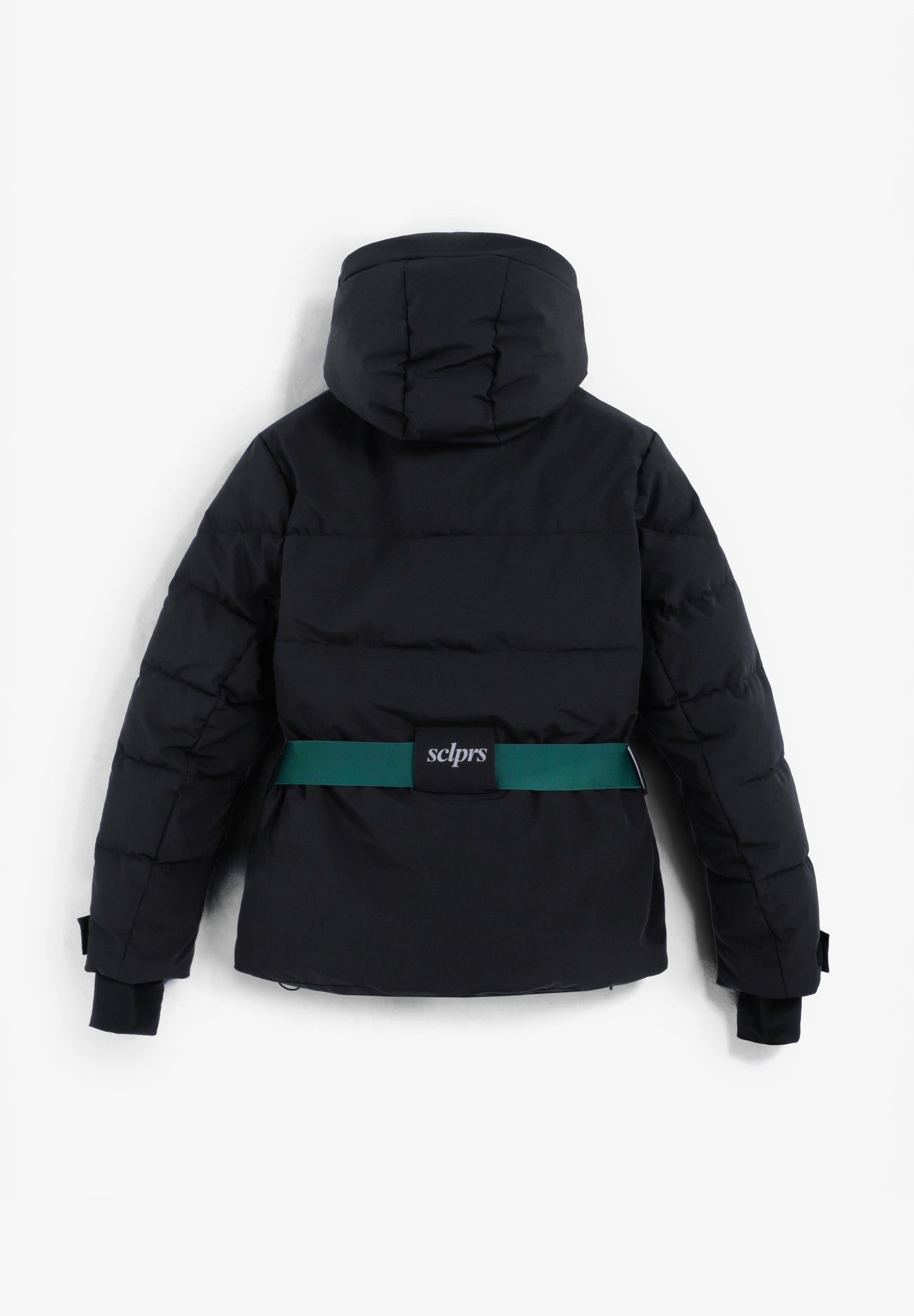 SKIJACKE IM CARDIGAN-STIL MIT GÜRTEL