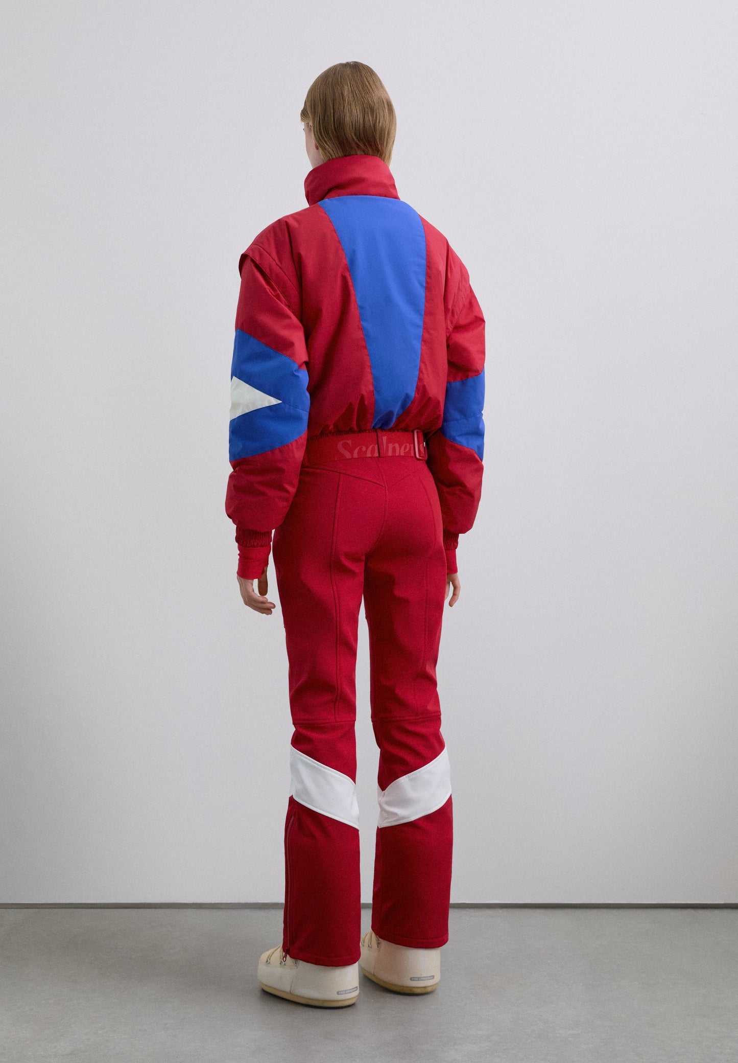 SCSKI RED JUMPSUIT