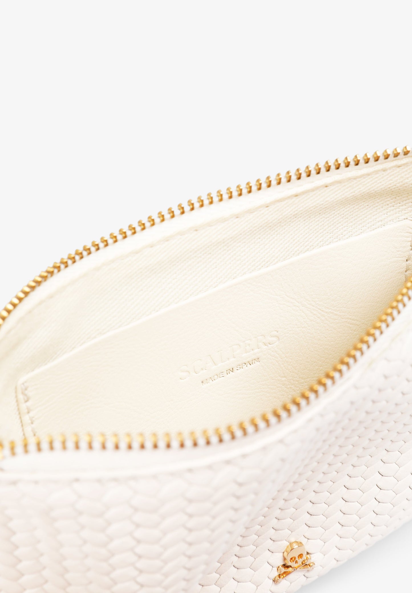 GEFLOCHTENER GELDBEUTEL AUS LEDER