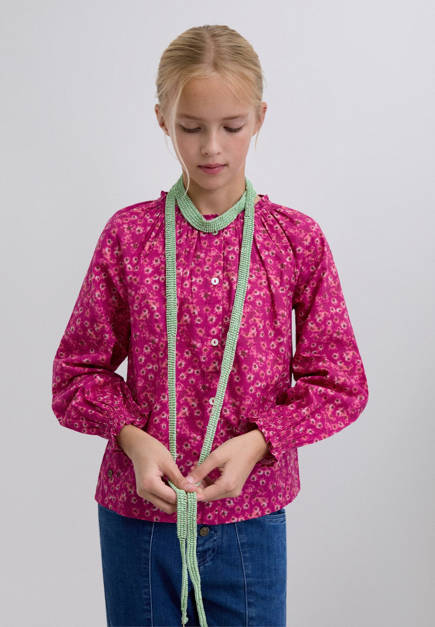 COLLIER PERLES RÉGLABLE