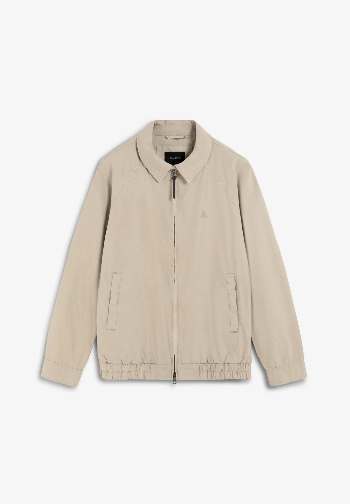 CARDIGAN IM BOMBERJACKEN-STIL MIT STICKEREI