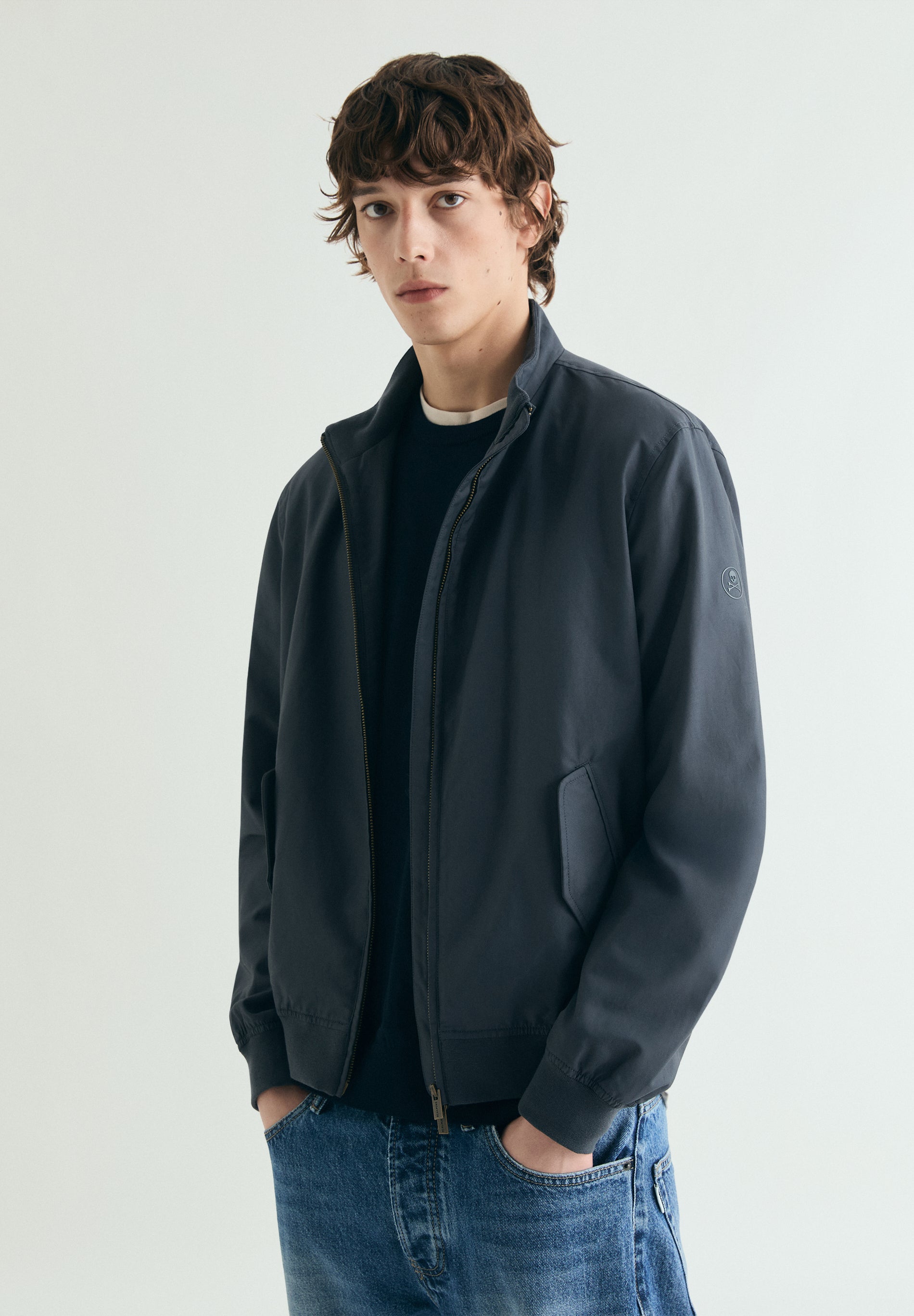 NIGH NECK BOMBER JACKET