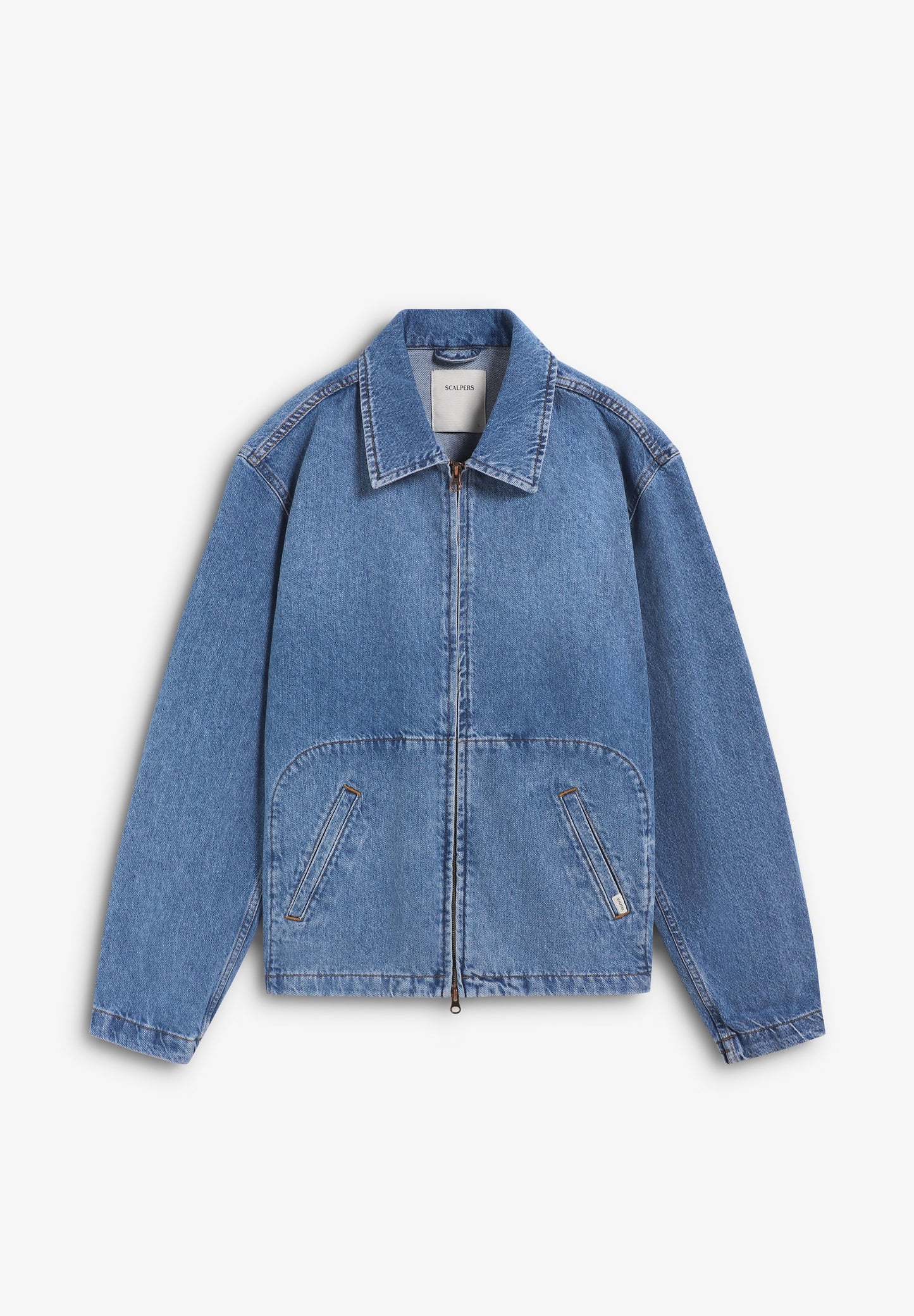 DENIM BOMBER JACKET