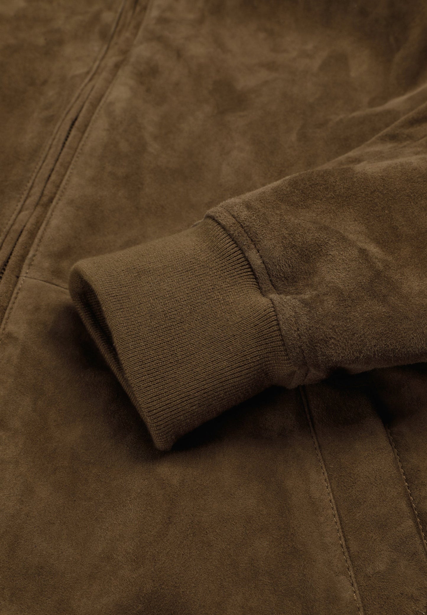 GIACCA BOMBER PELLE SCAMOSCIATA