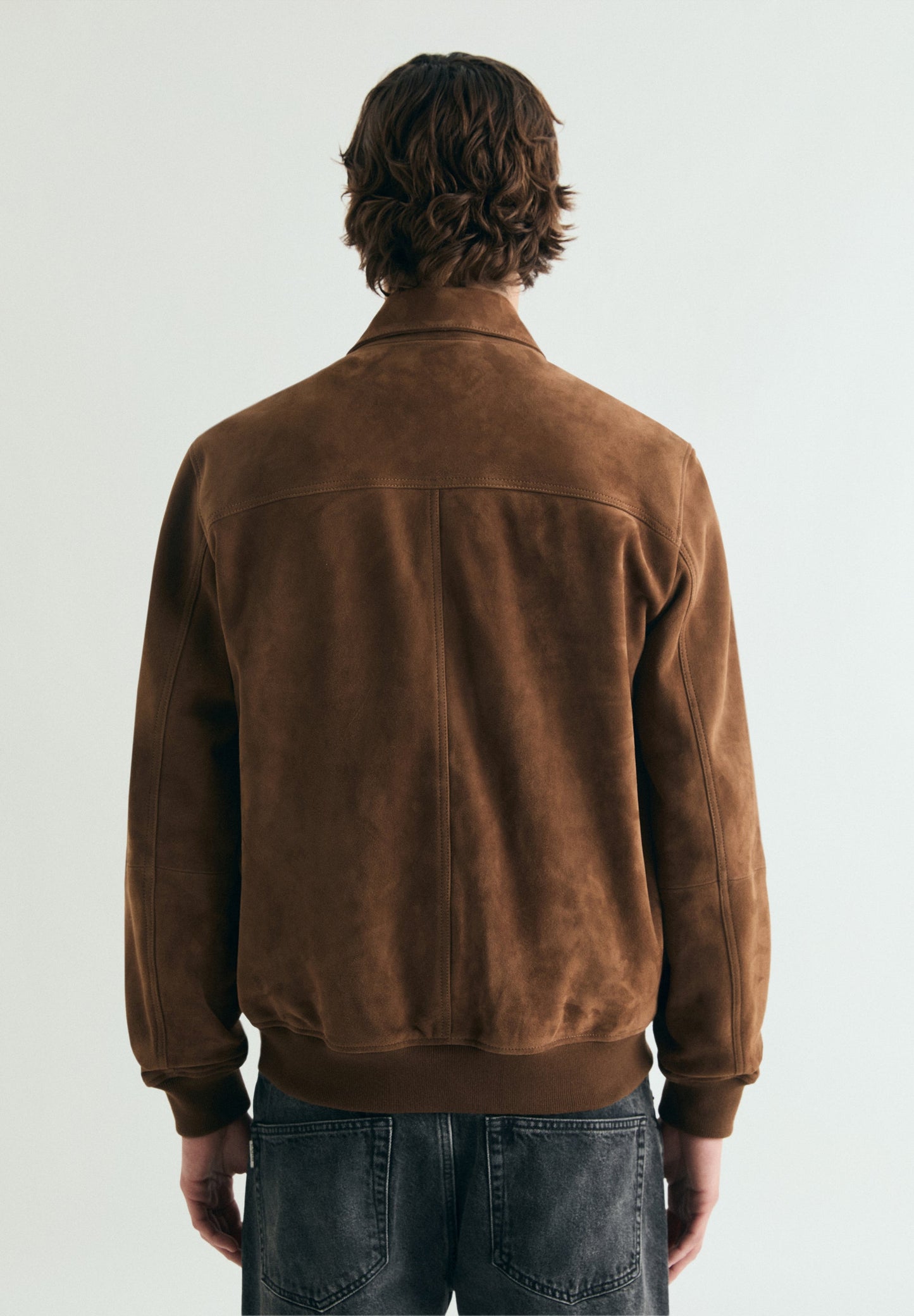 SUEDE BOMBER JACKET