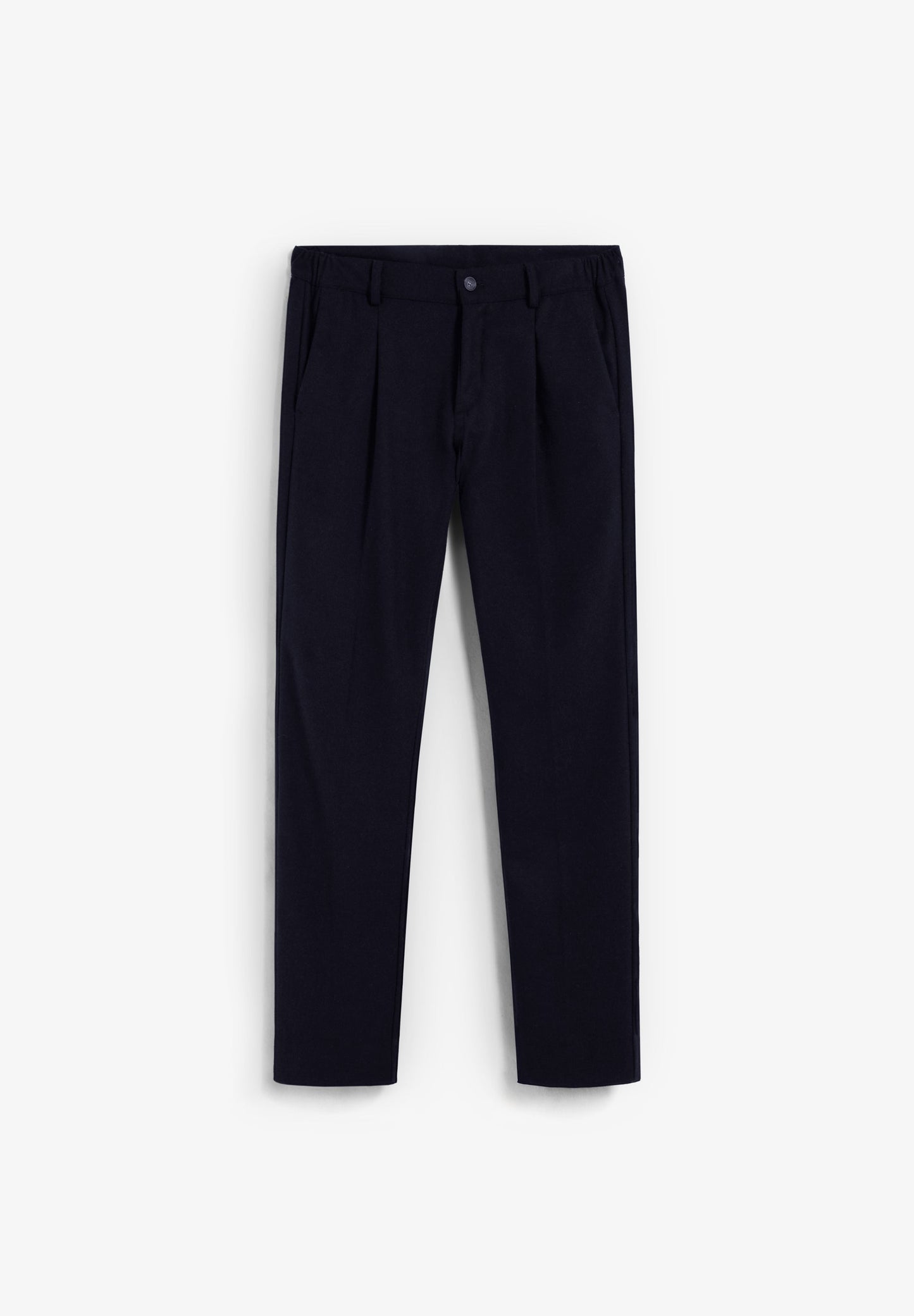 PANTALON PINCES MÉLANGE DE LAINE