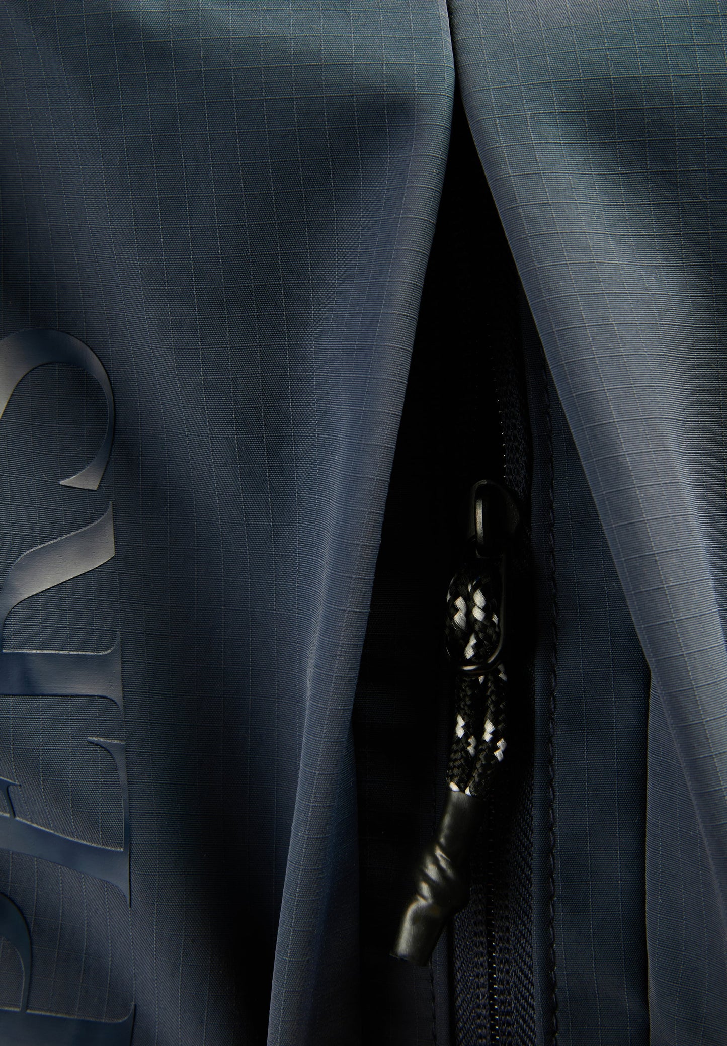 DOUBLE POCKET BACKPACK WITH LETTERING