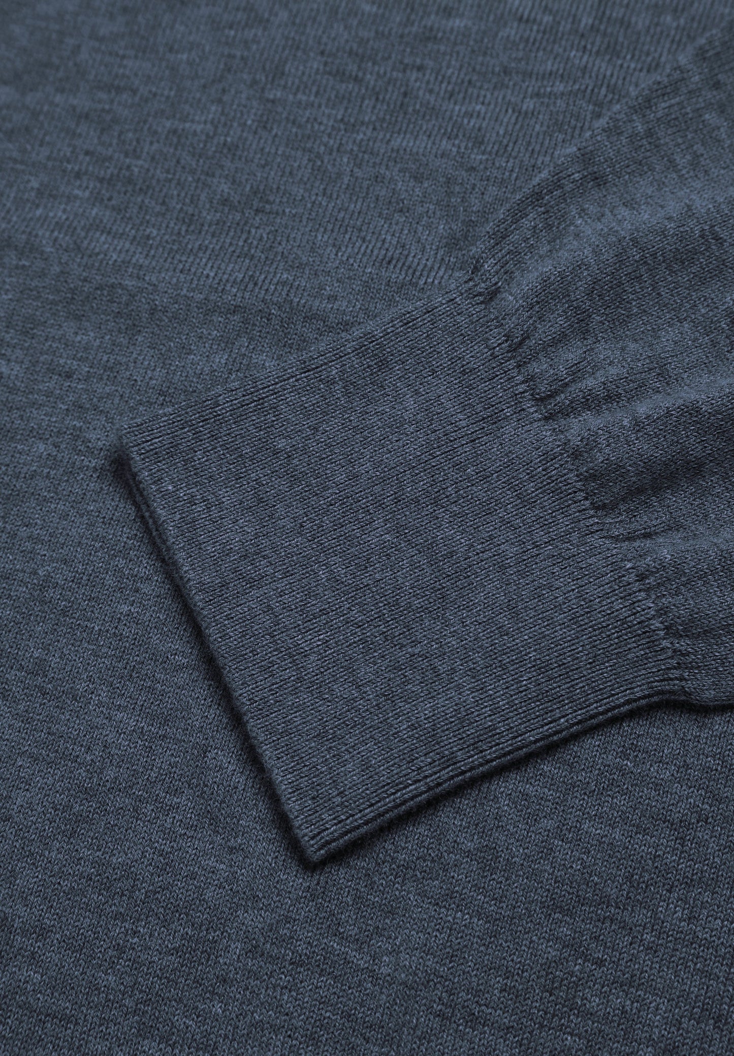 SUPIMA-PULLOVER AUS RIPPSTOFF