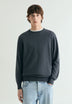SUPIMA-PULLOVER AUS RIPPSTOFF
