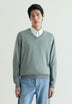 SUPIMA SWEATER WITH TONAL EMBROIDERY