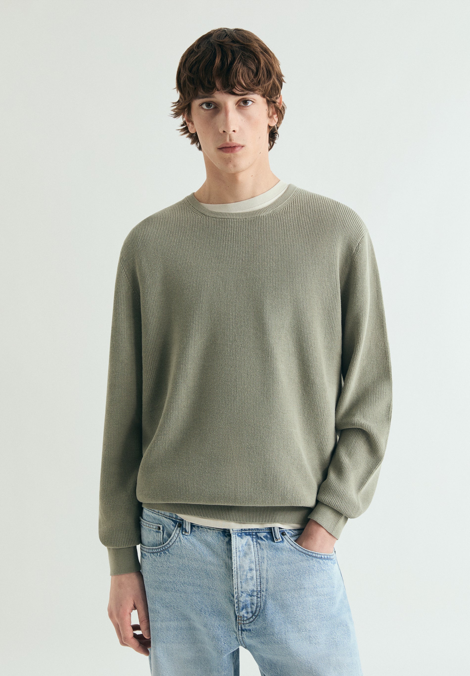 PULL EN MAILLE TEXTURÉE