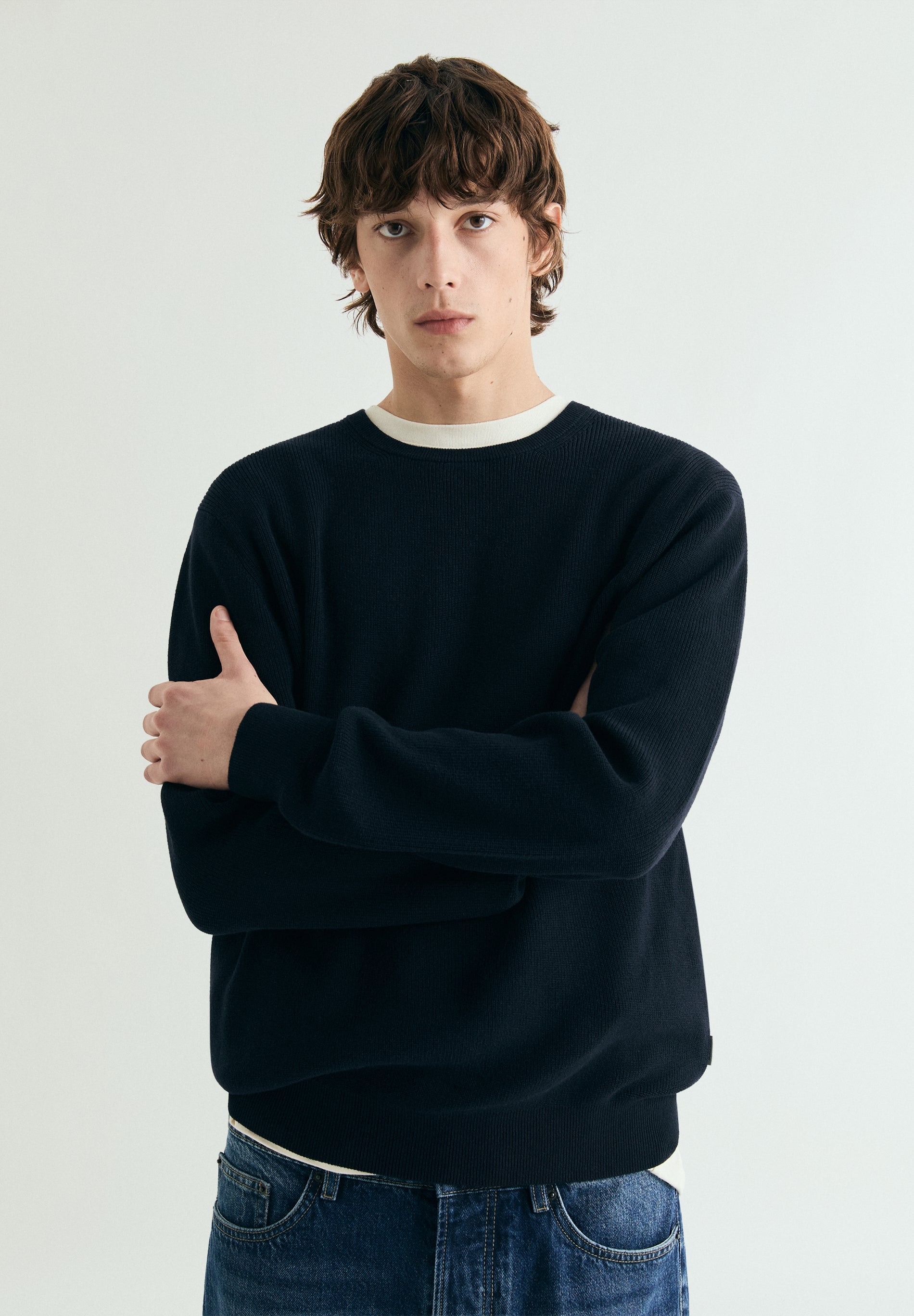 PULL EN MAILLE TEXTURÉE