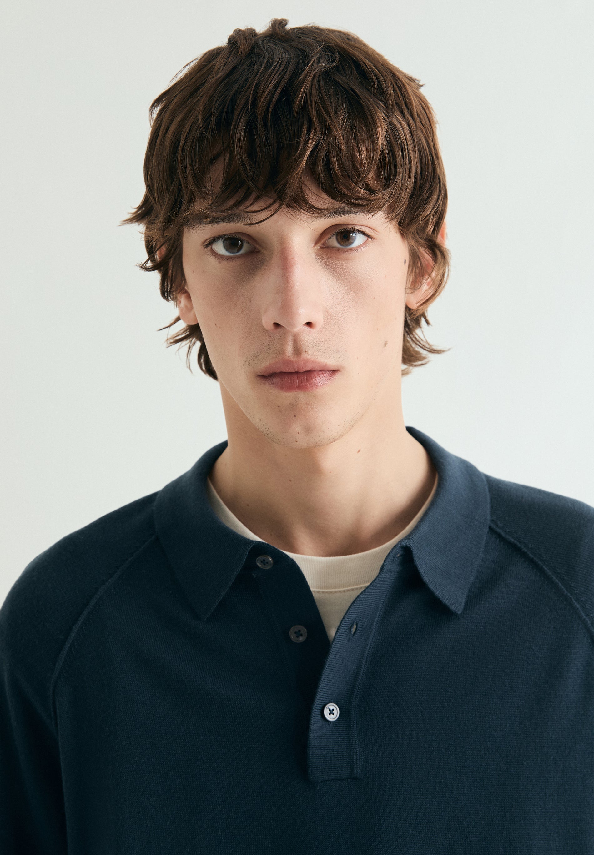 PULL COL POLO RAGLAN