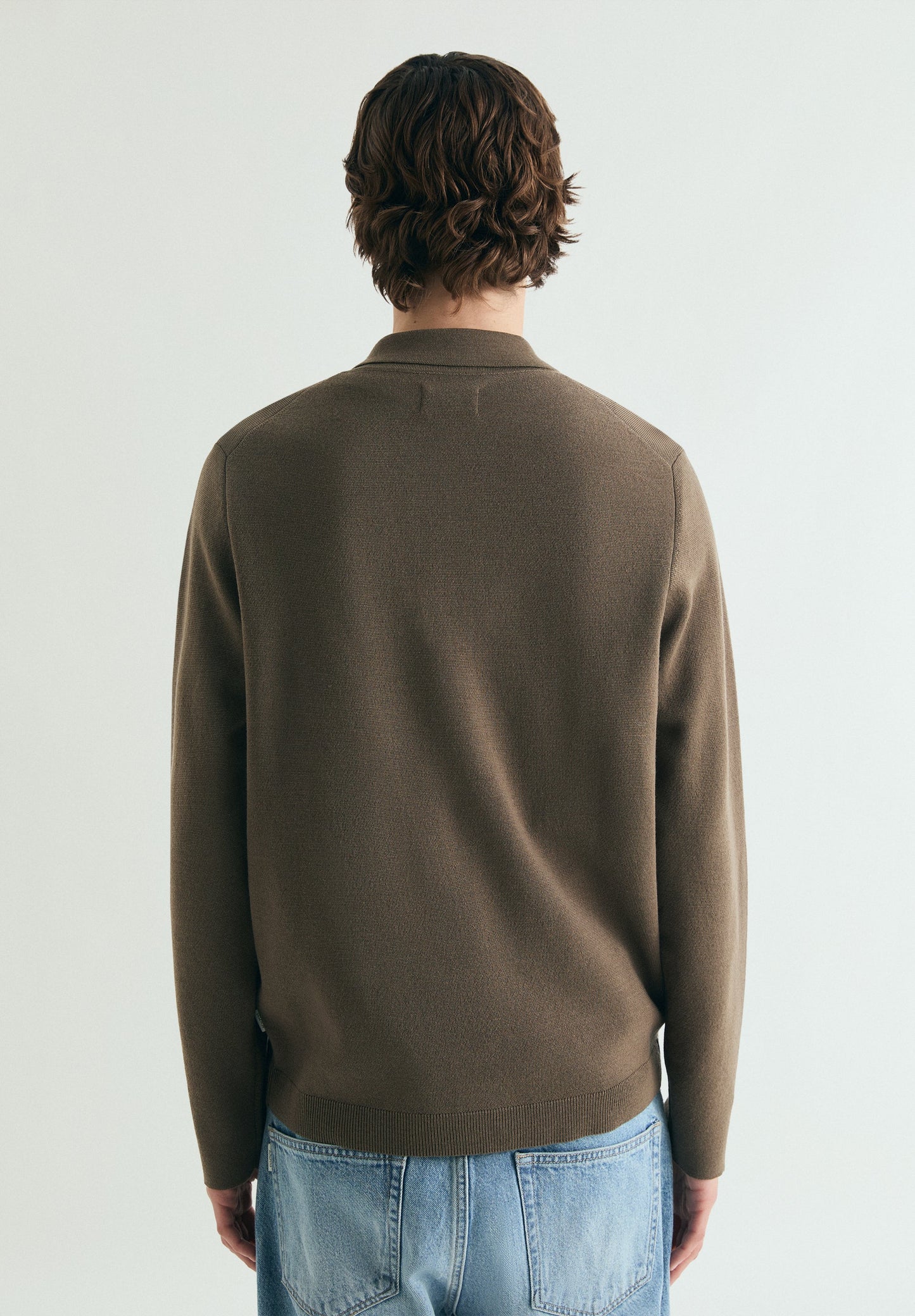 WOOL CARDIGAN WITH ZIP