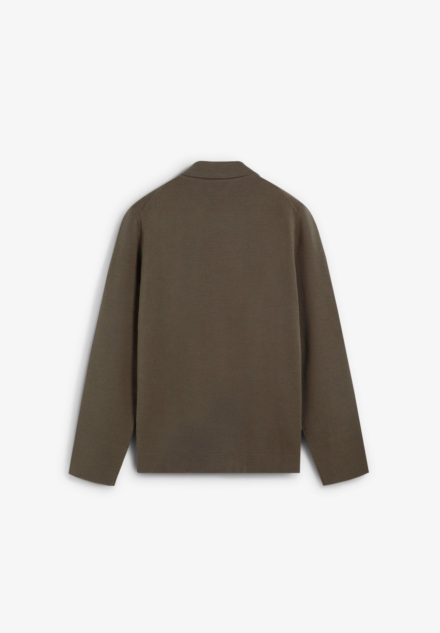 WOOL CARDIGAN WITH ZIP