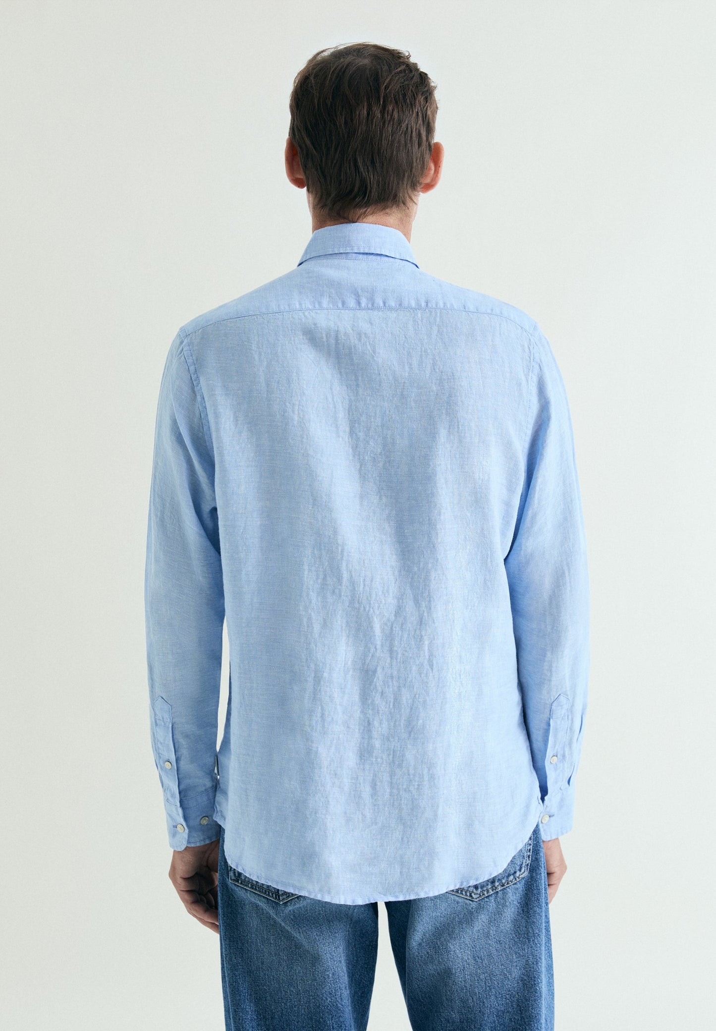 SLIM FIT LINEN SHIRT